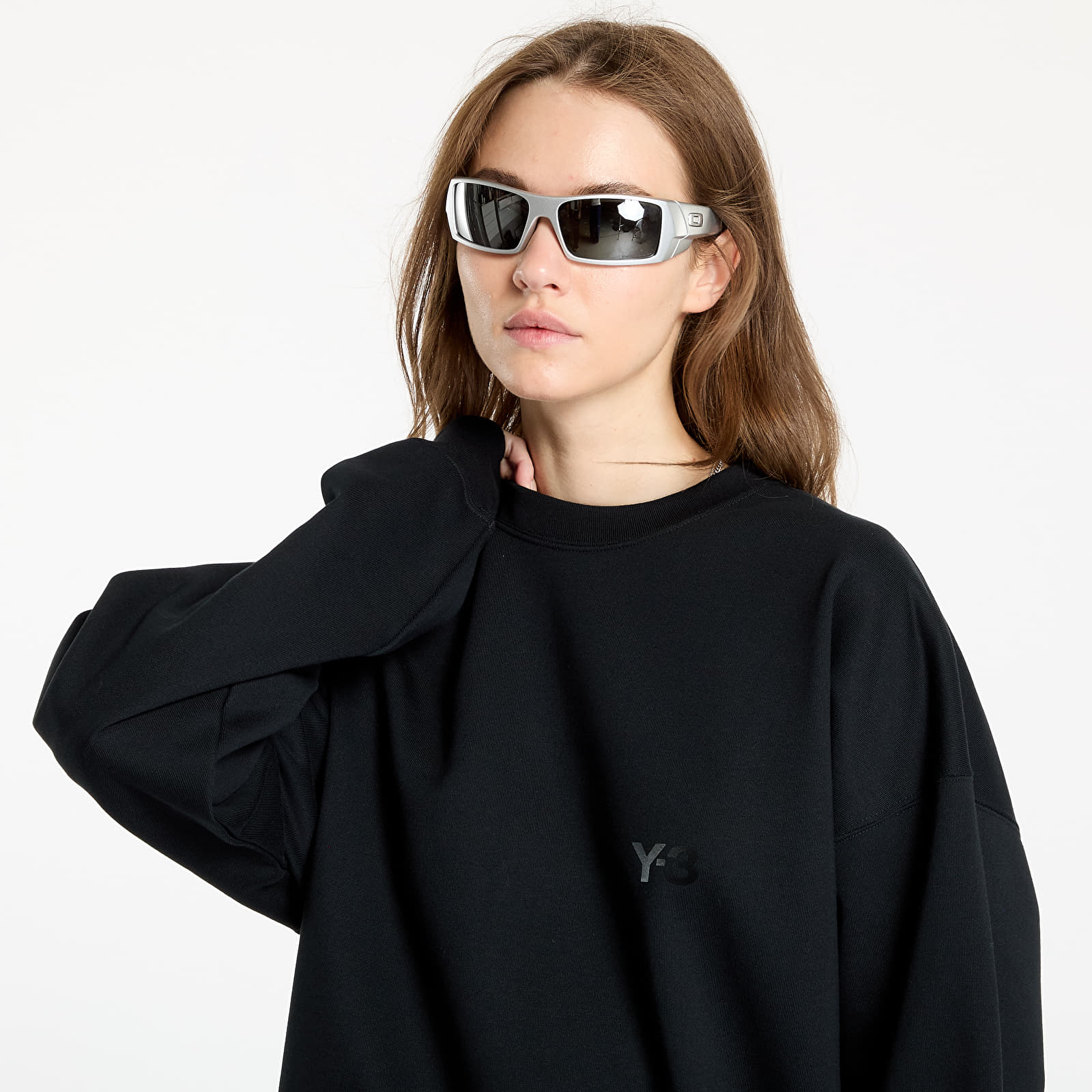 Puloverji   Y-3 Brushed Terry Crew Sweatshirt UNISEX Black
