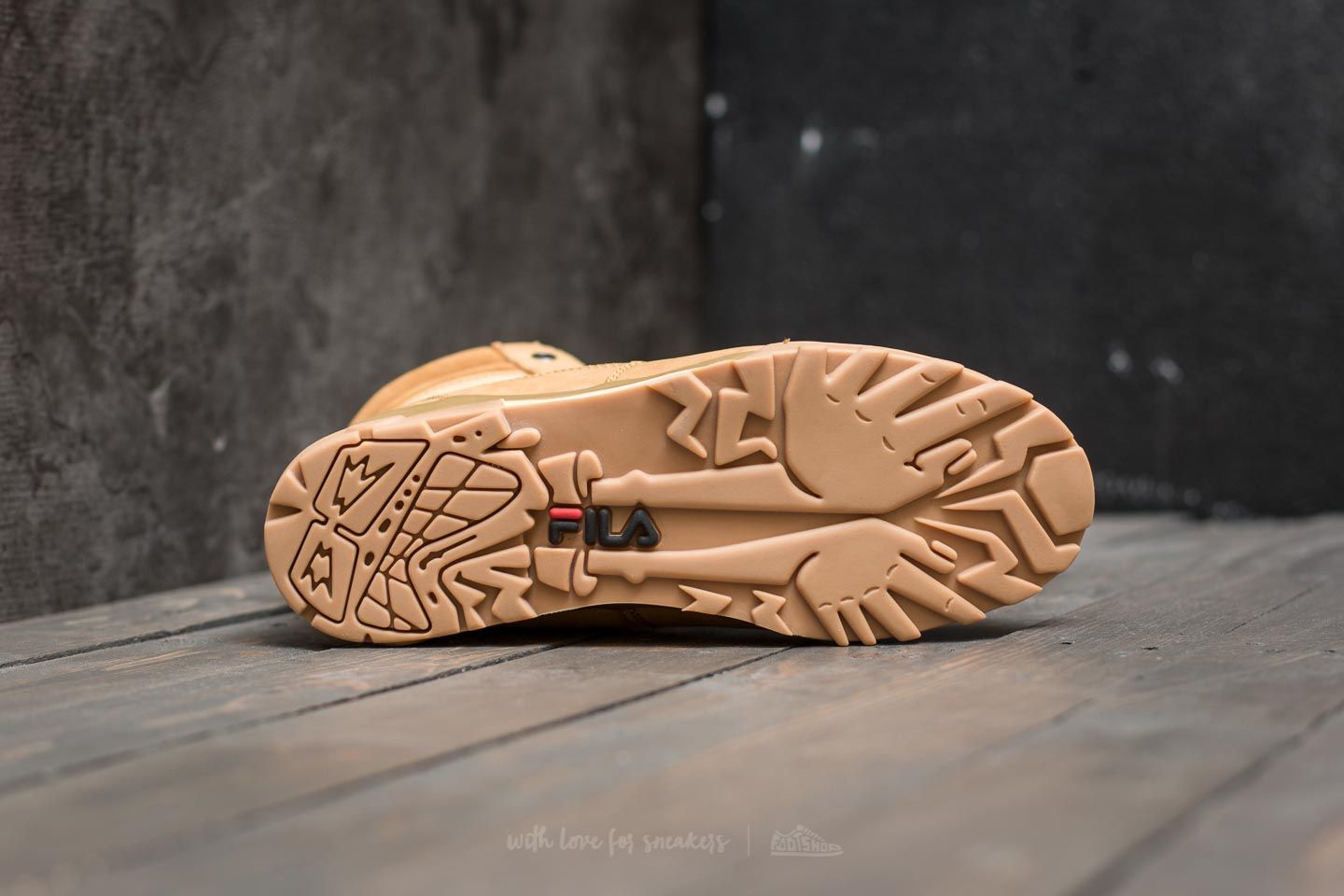 Herren Sneaker und Schuhe Fila Grunge Mid Chipmunk