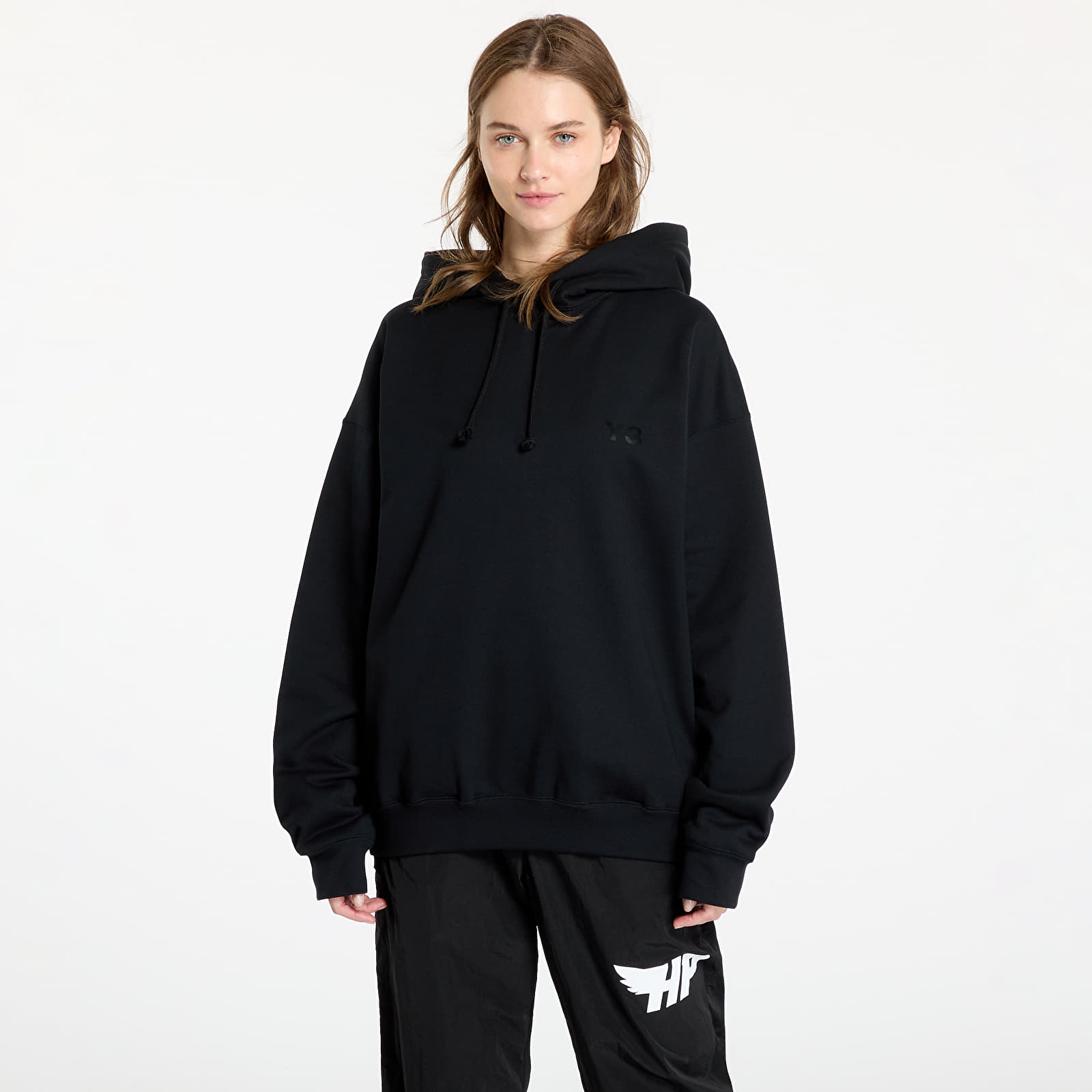 Kapucnis pulóverek és pulcsik Y-3 Brushed Terry Hoodie UNISEX Black