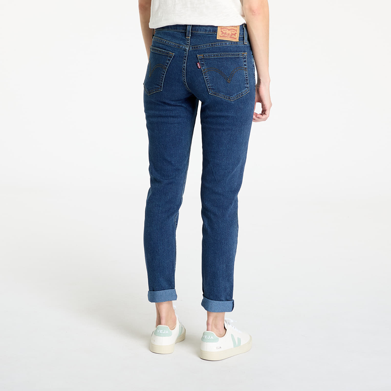 Dámské kalhoty Levi’s ® Women's Stellar Stretch Boyfriend Jeans Blue