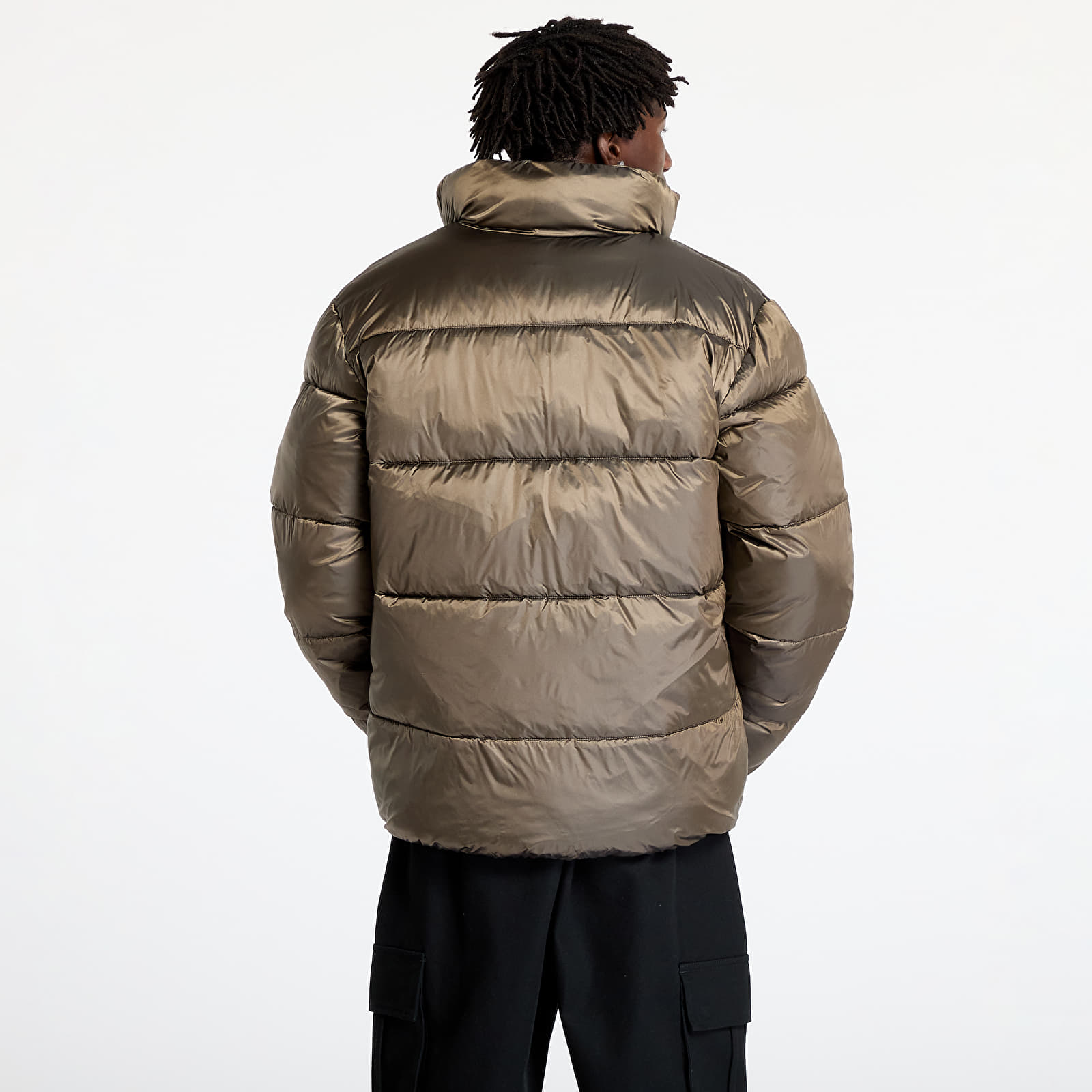 Joped Calvin Klein Jeans Two Tone Puffer Jacket Brindle/ Black