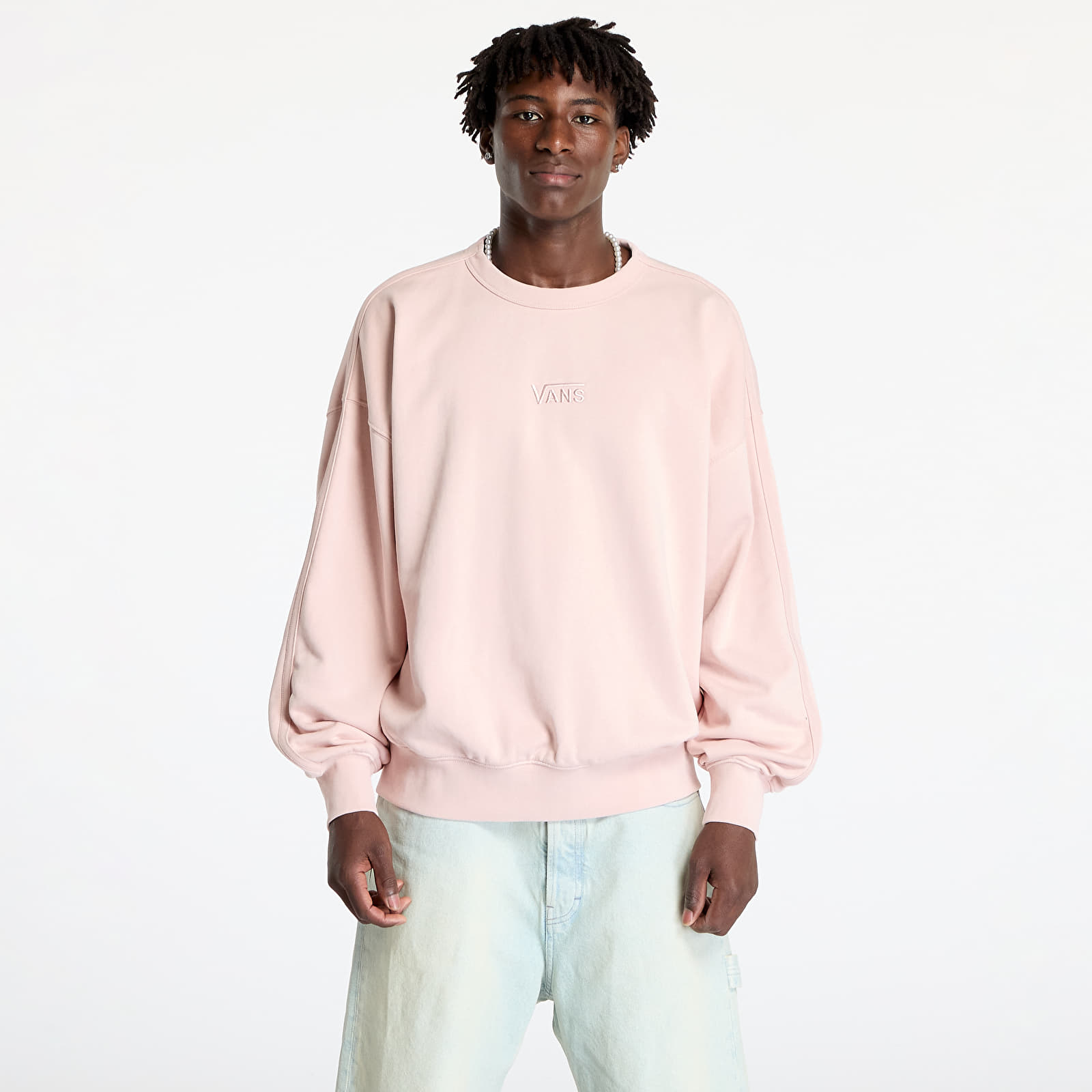 Kapucnis pulóverek és pulcsik Vans LX Premium Crew Rose Smoke
