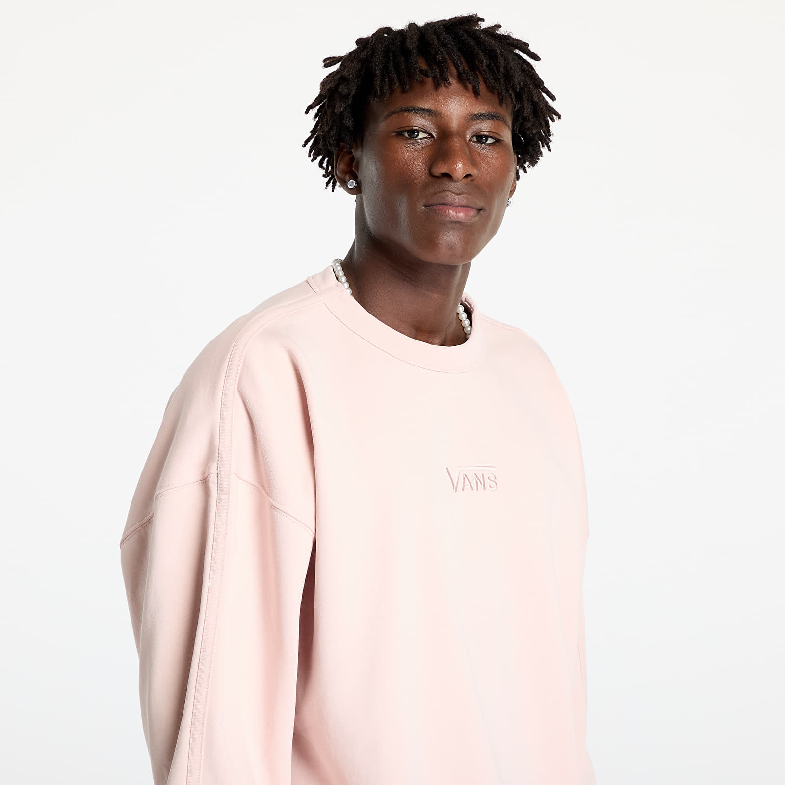 Kapucnis pulóverek és pulcsik Vans LX Premium Crew Rose Smoke