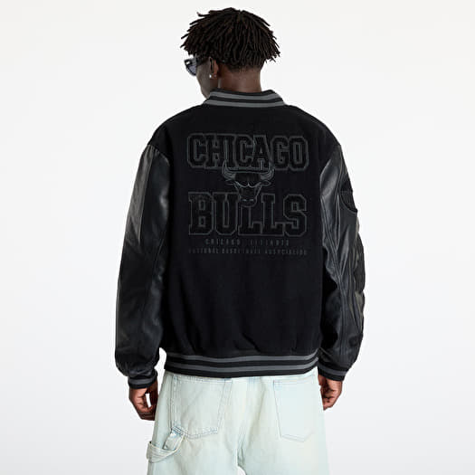 Nike nba chicago bulls varsity black shop