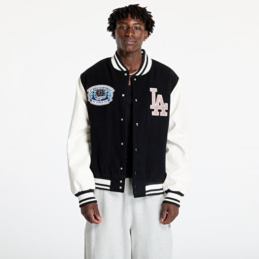 Black and white bomber jacket on sale