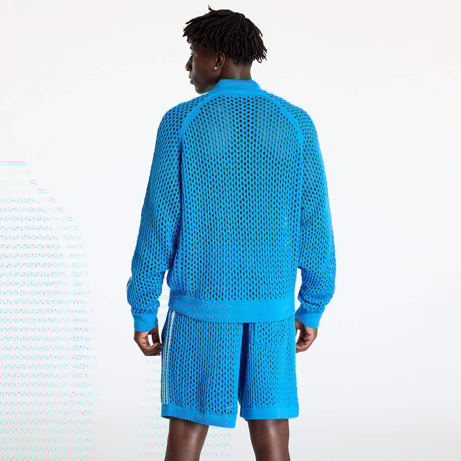 Bluzy adidas x Clot C Sst Track Top UNISEX Brave Blue