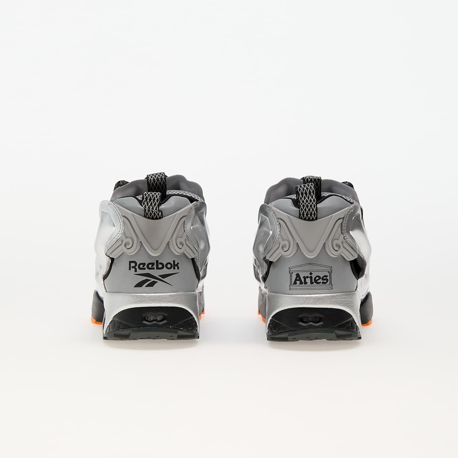 Мъжки кецове и обувки Reebok x Aries Instapump Fury 94 Silver/ Black Orange