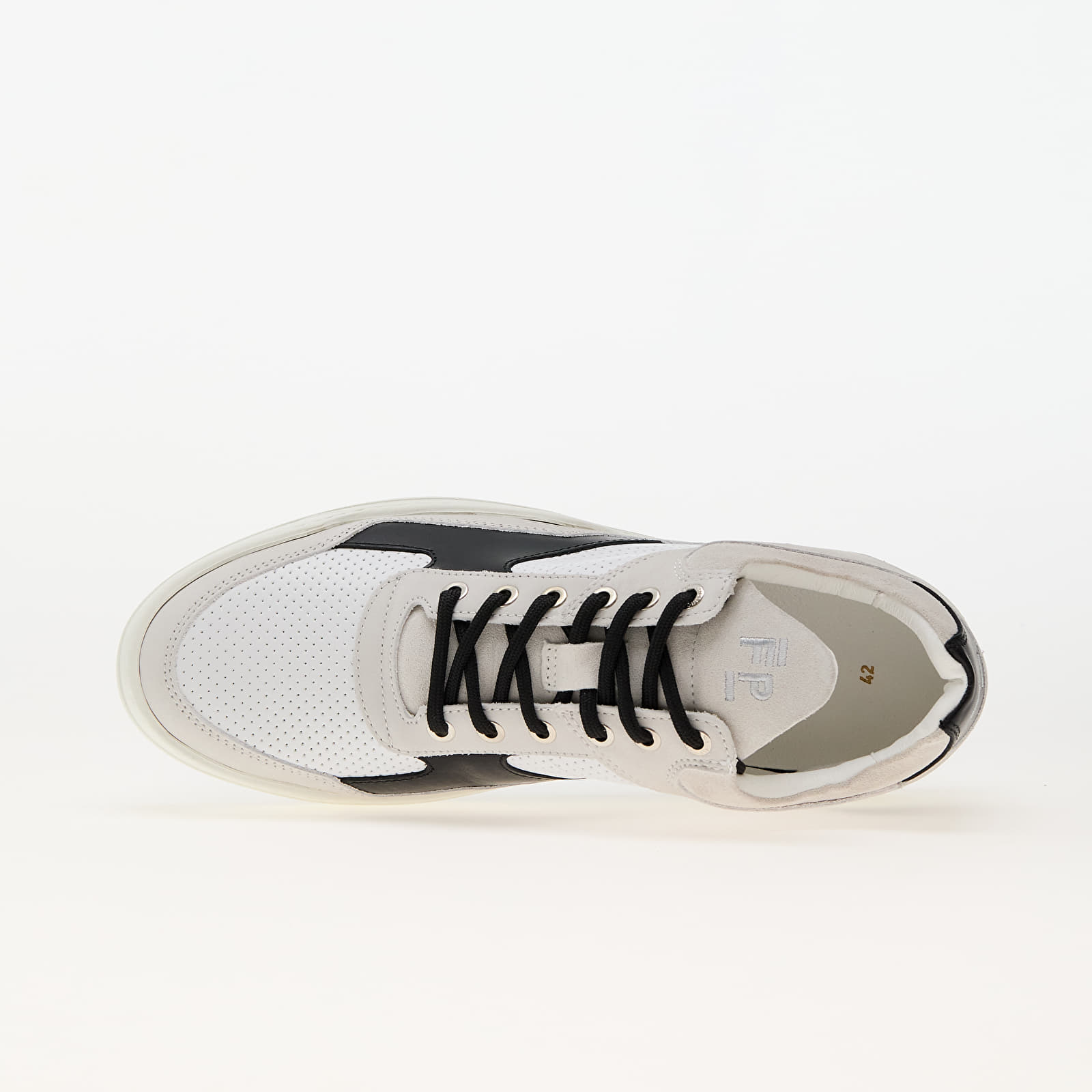 Férfi cipők Filling Pieces Low Top Ghost Paneled White/ Black