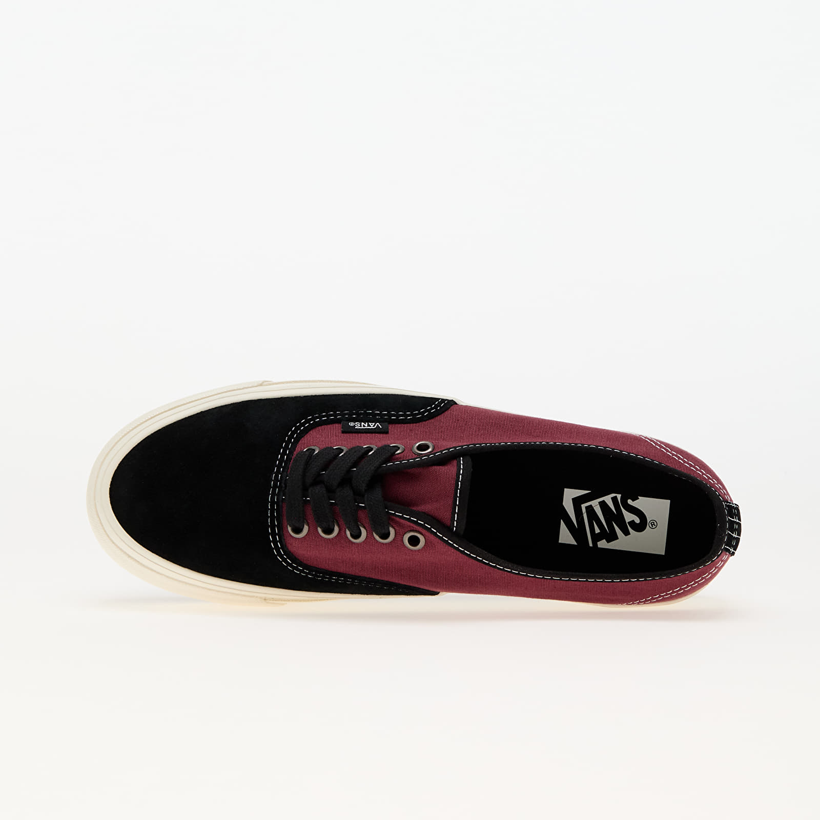 Männer Vans Authentic Reissue 44 LX Black Toe Madder Brown