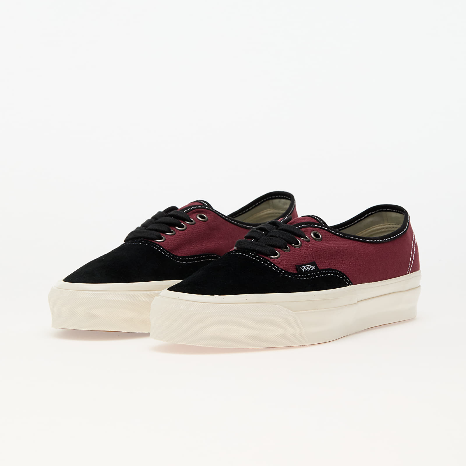 Männer Vans Authentic Reissue 44 LX Black Toe Madder Brown
