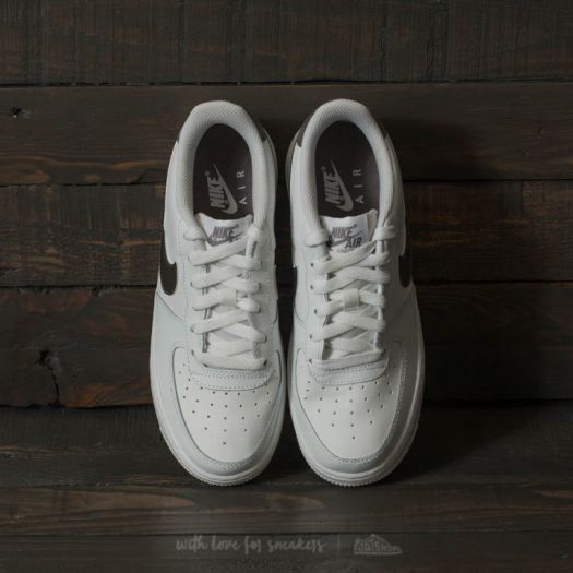 Nike air force 1 (gs) summit white/ metallic pewter top