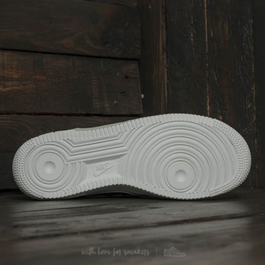 Air force 1 (gs) summit white/ metallic pewter top