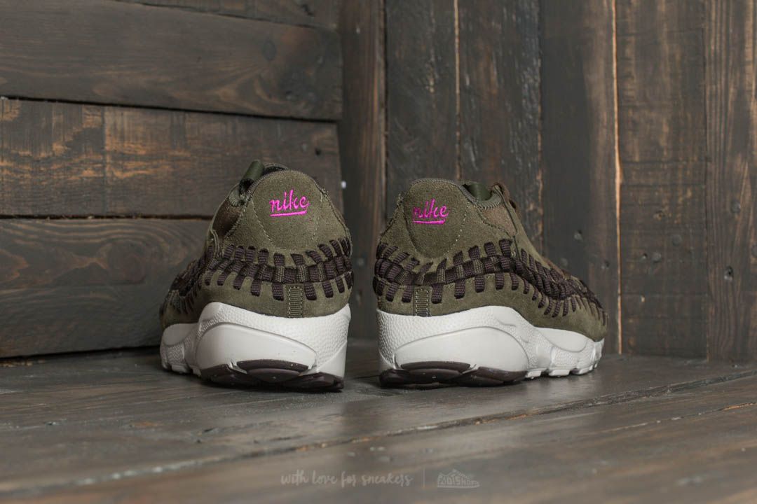 Buty męskie Nike Air Footscape Woven Chukka Cargo Khaki/ Velvet Brown
