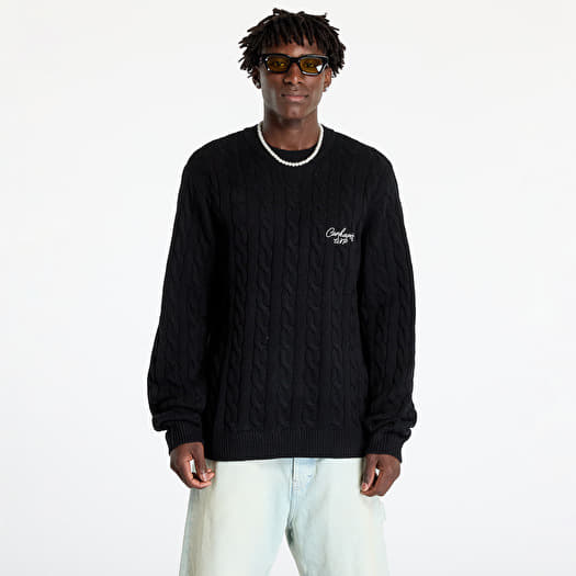 Sweaters Carhartt WIP Signature Sweater UNISEX Black Wax Footshop