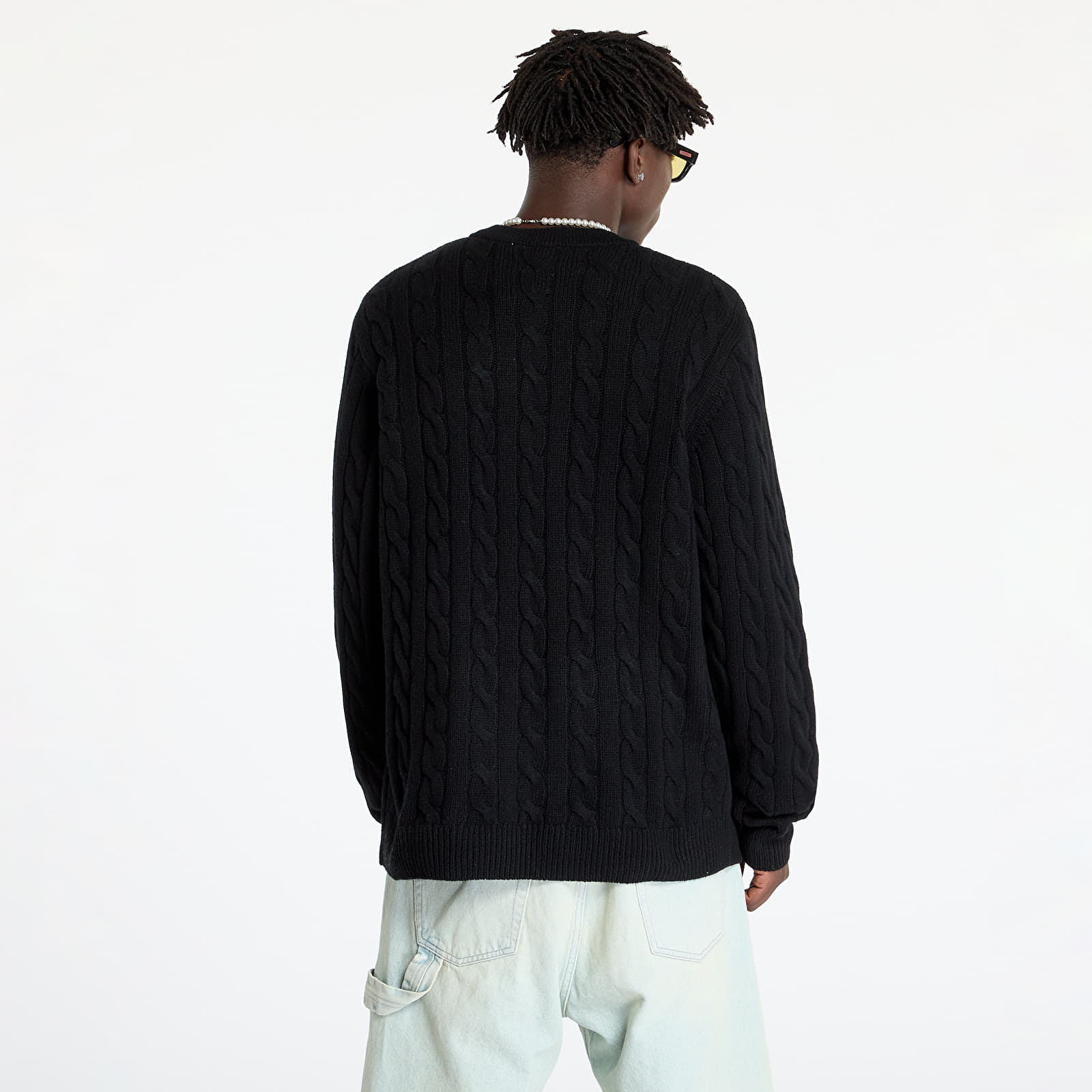 Gensere Carhartt WIP Signature Sweater UNISEX Black/ Wax