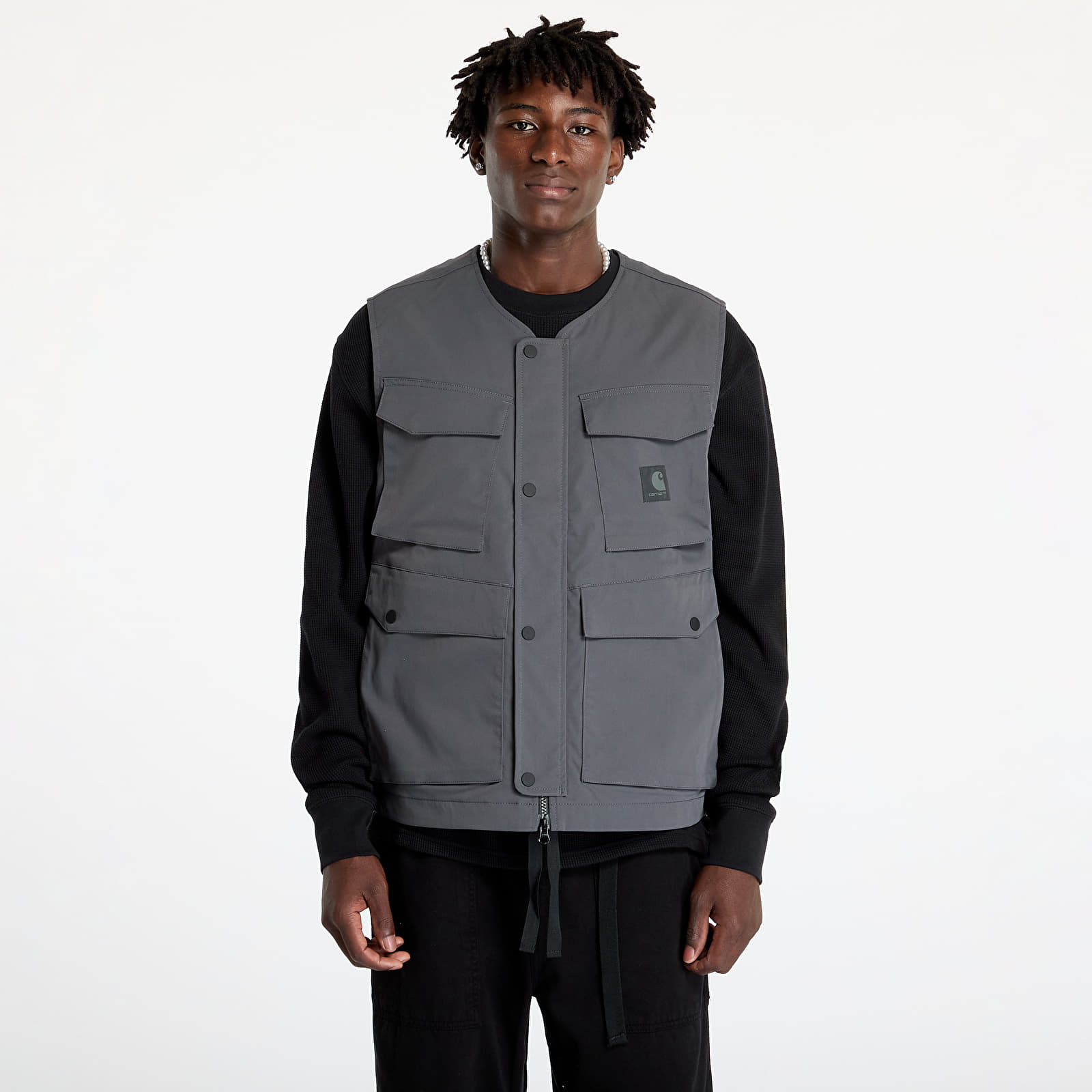 Vesty Carhartt WIP Balto Vest UNISEX Graphite