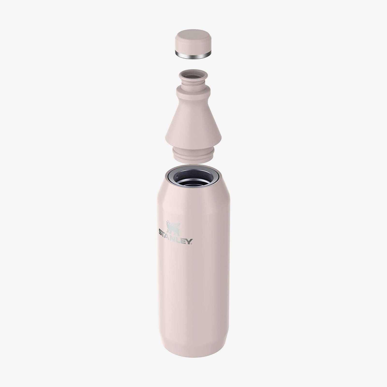 Inne STANLEY The All Day Slim Bottle 600 ml Rose Quartz Gloss