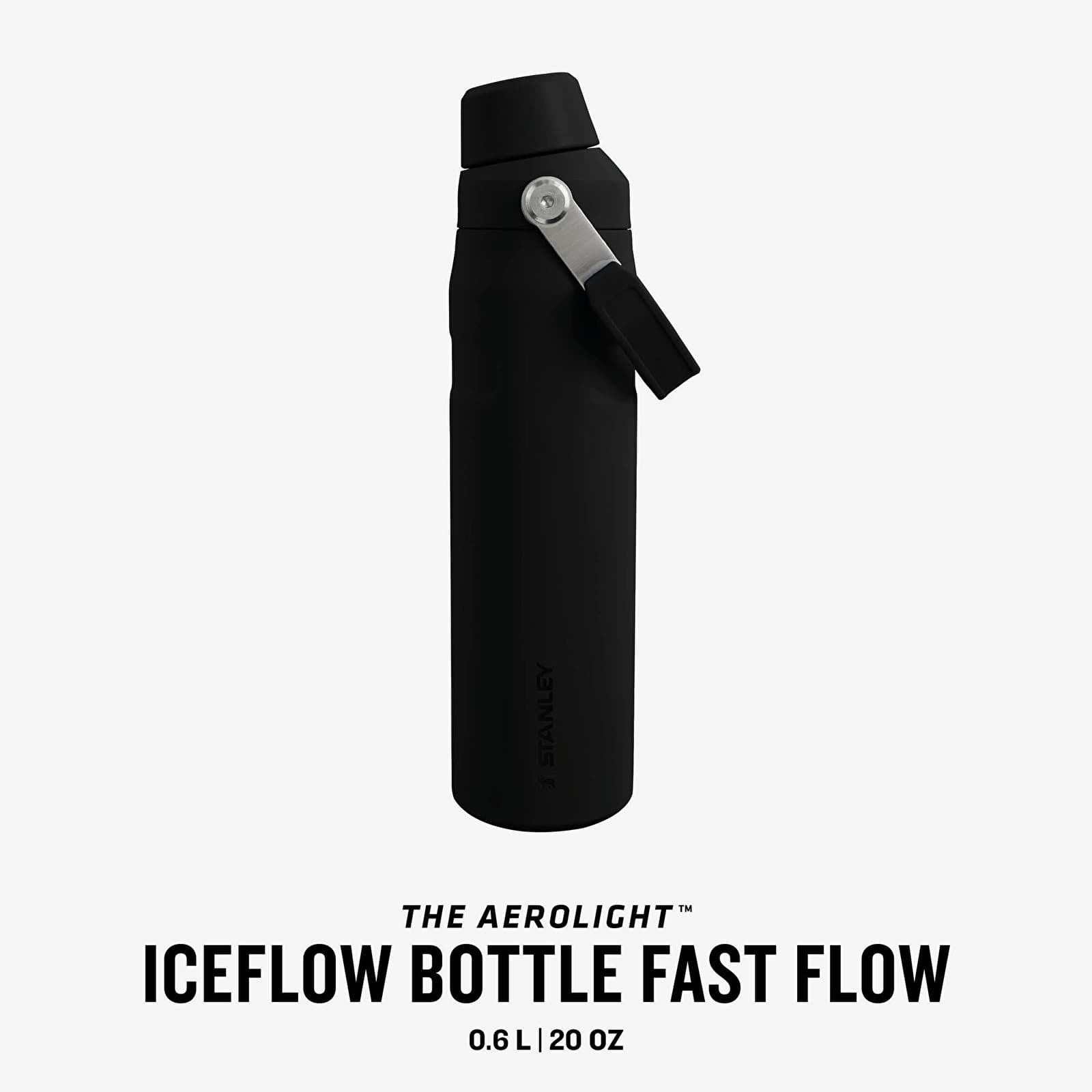 Alte accesorii STANLEY The Aerolight™ IceFlow™ Water Bottle Fast Flow 600 ml Black