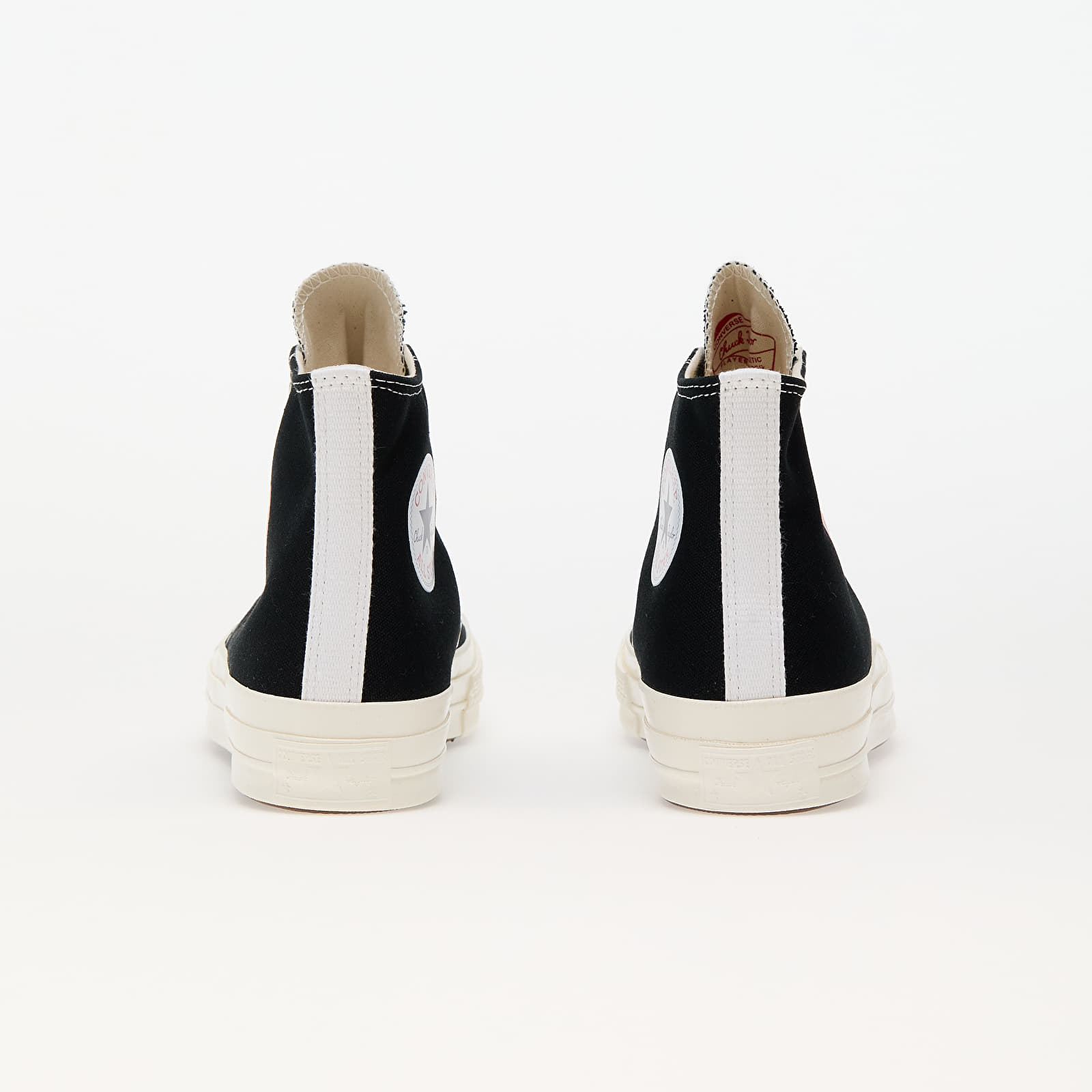 Boty Converse x Comme des Garçons PLAY Chuck 70 Hi Black/ Red/ Egret