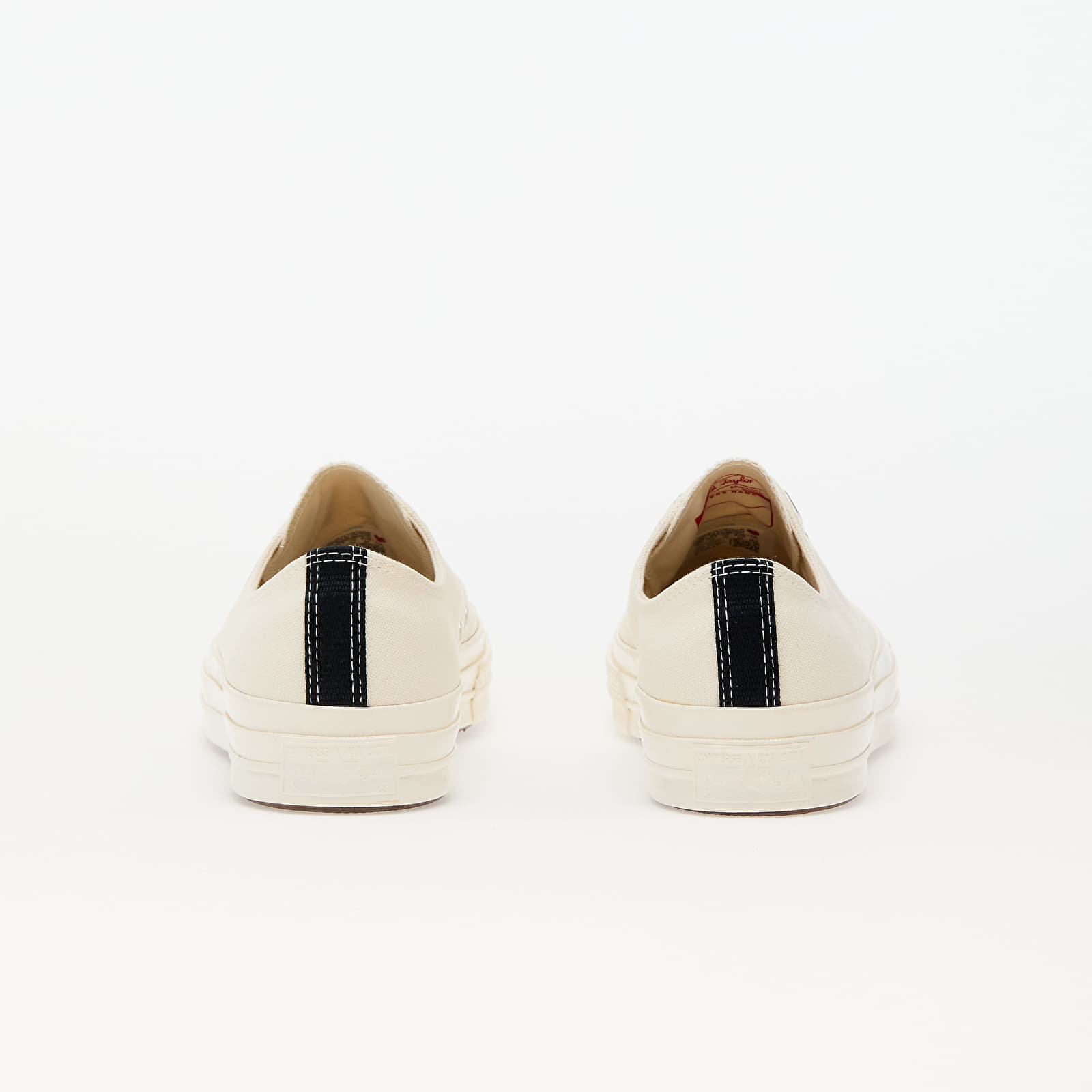 Shoes Converse x Comme des Garçons PLAY Chuck 70 OX Milk/ Black/ Red