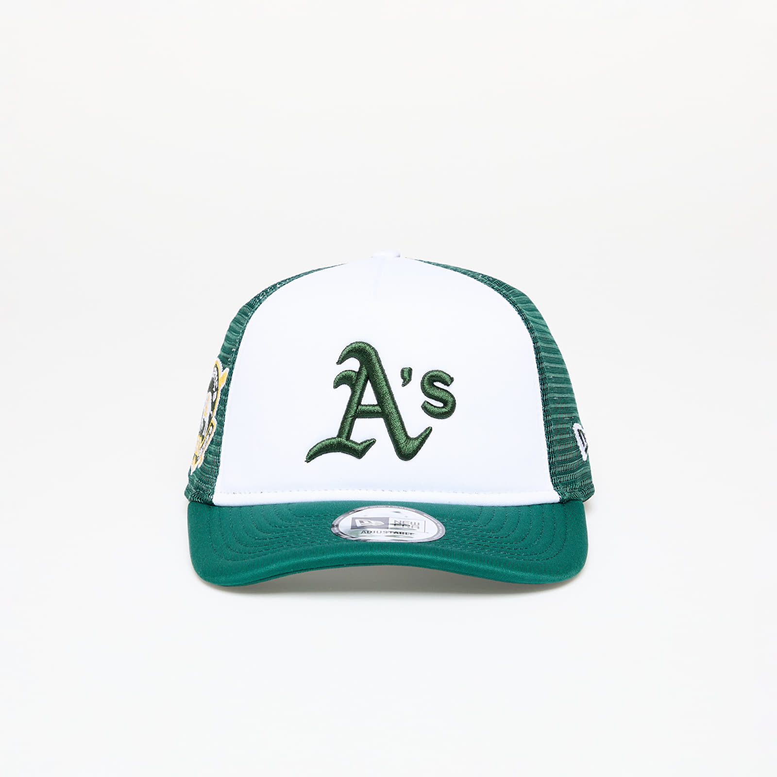 Caps New Era Oakland Athletics World Series 9FORTY E-Frame Trucker Cap Dark Green