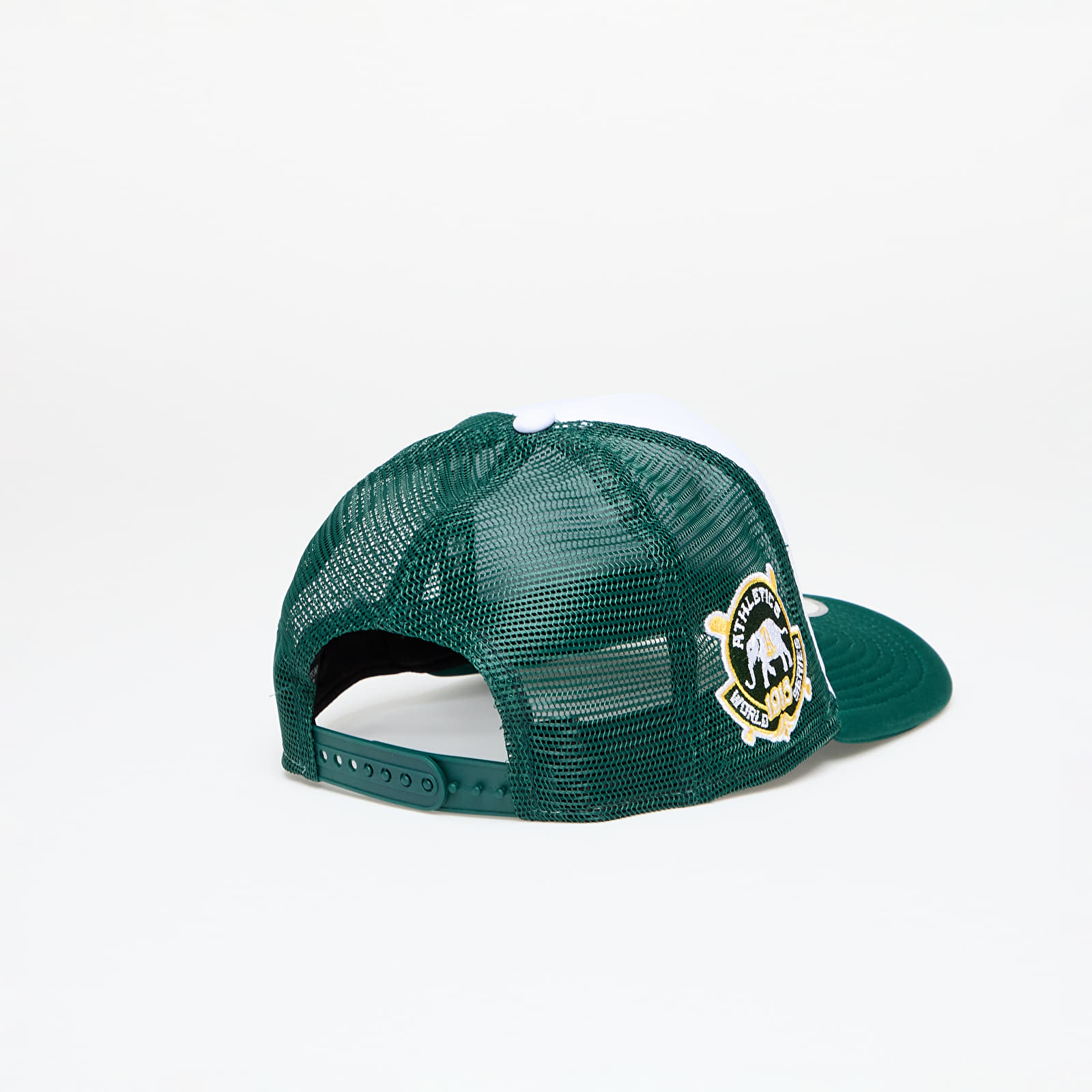 Caps New Era Oakland Athletics World Series 9FORTY E-Frame Trucker Cap Dark Green