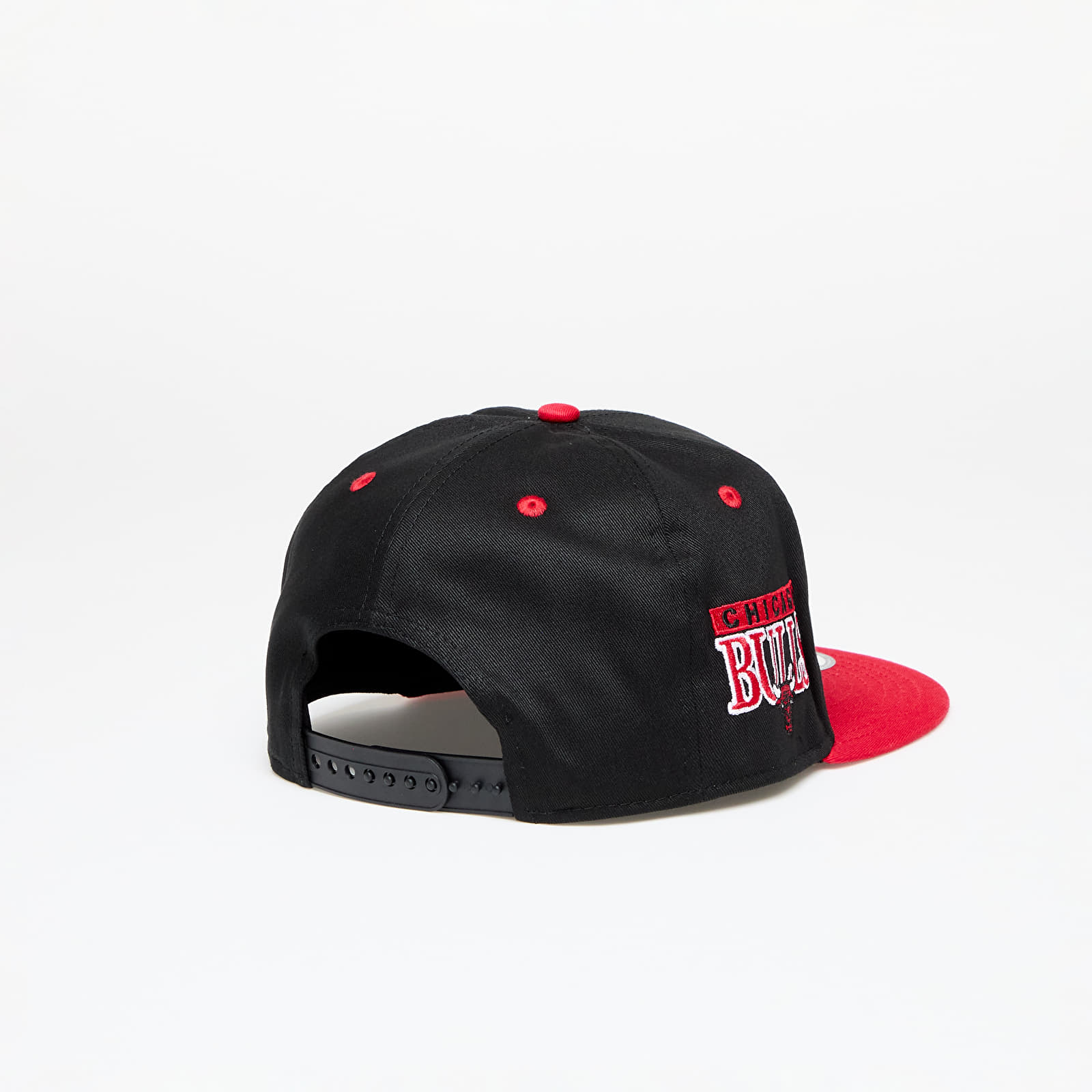 Кепки New Era Chicago Bulls Team Colour Black 9FIFTY Snapback Cap Black/ Front Door Red