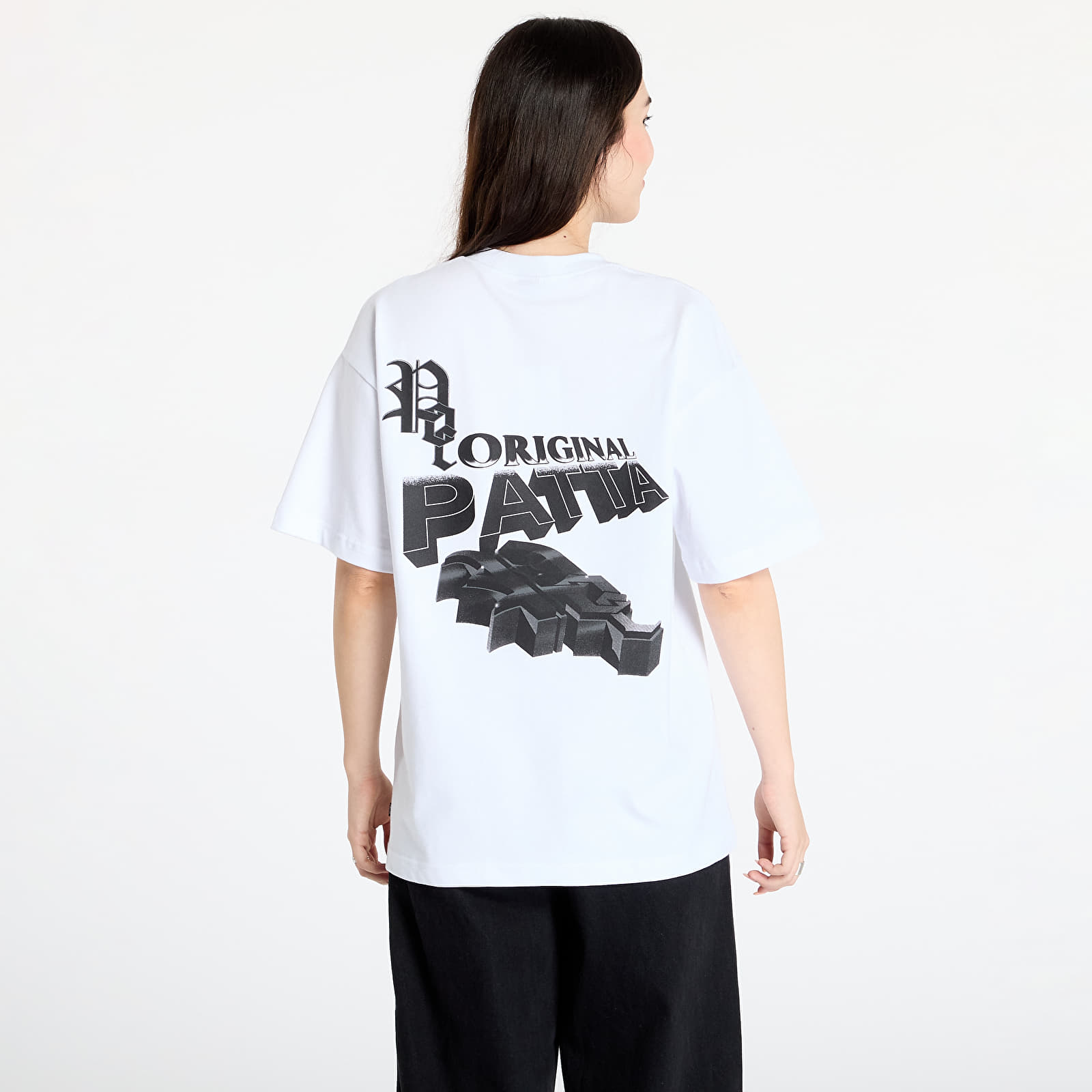 Moške majice  Patta 3D POC T-Shirt UNISEX White