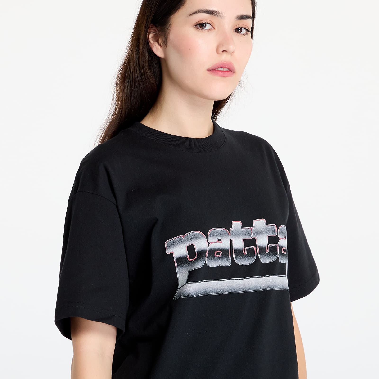 T-shirty męskie Patta Metal T-Shirt UNISEX Black