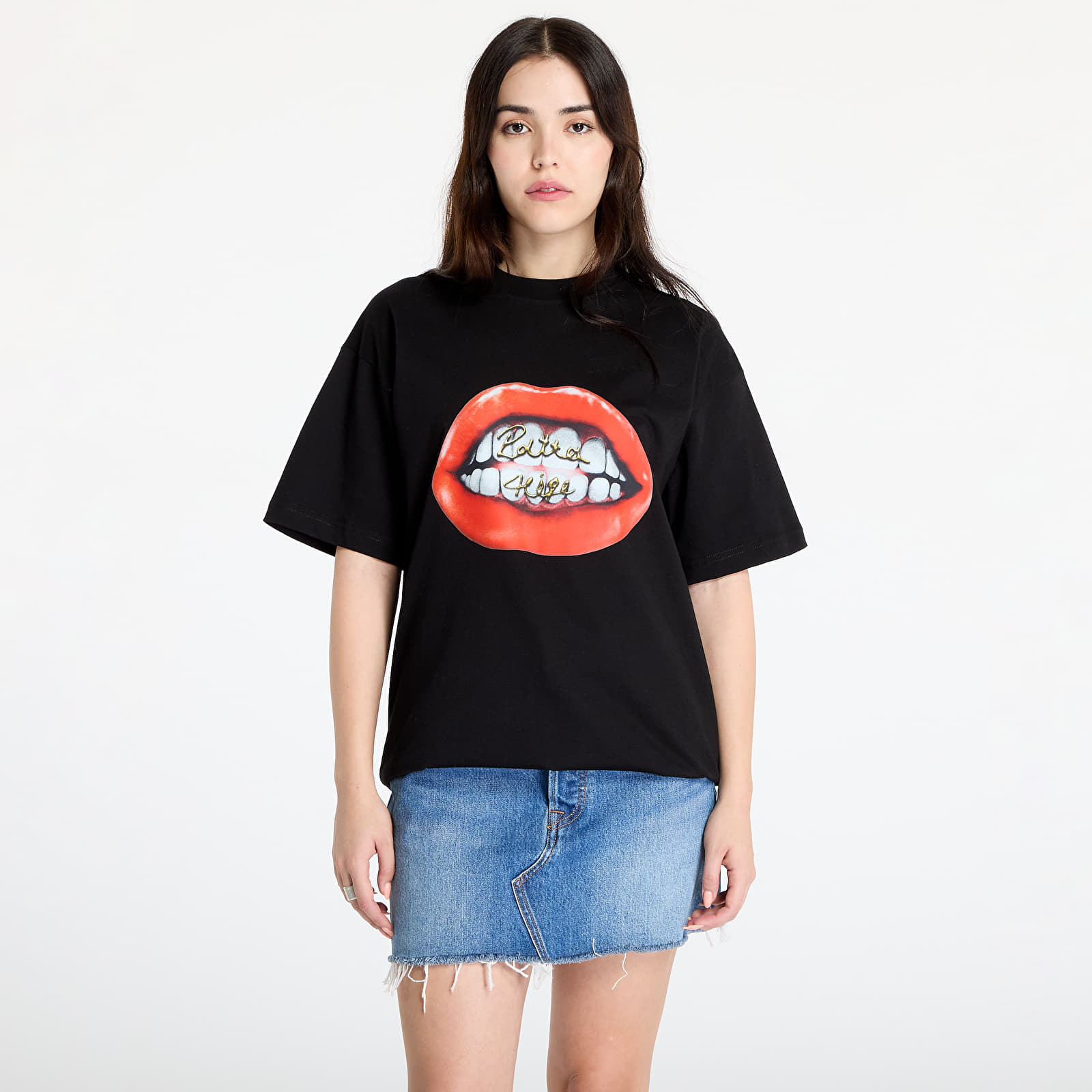 Pánská trička Patta Smile T-Shirt UNISEX Black