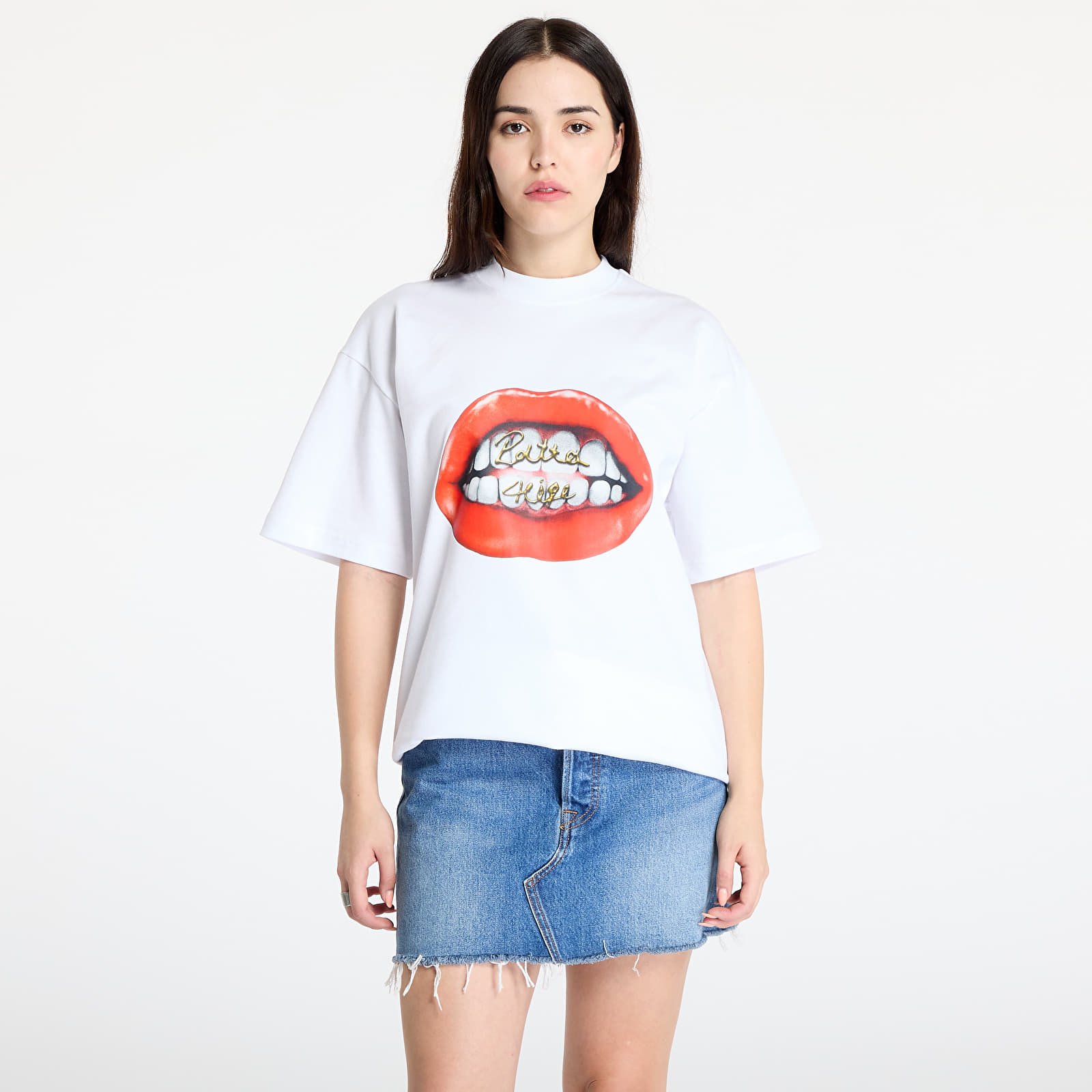 Marškinėliai Patta Smile T-Shirt UNISEX White