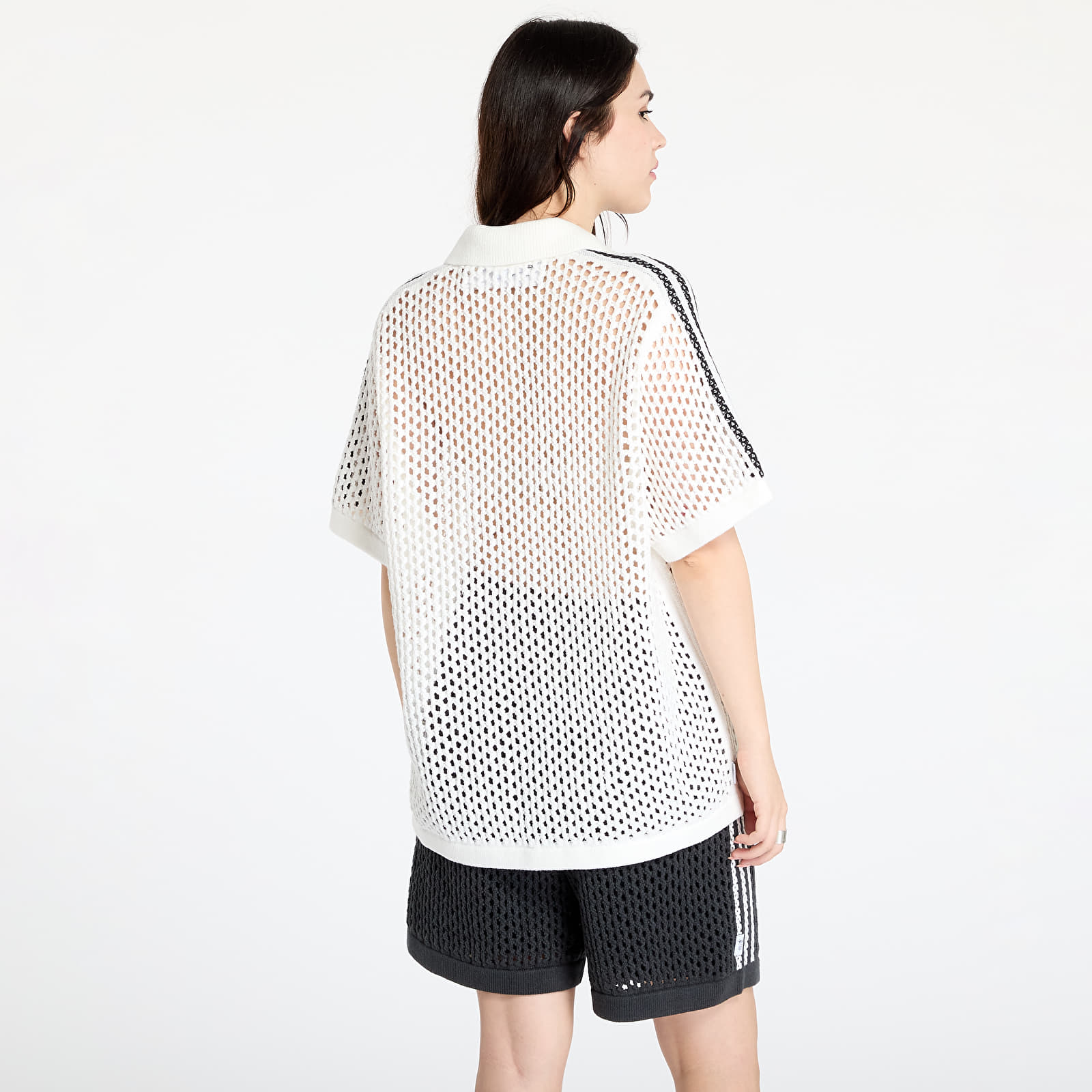 Koszulki adidas x Clot C Polo UNISEX Core White