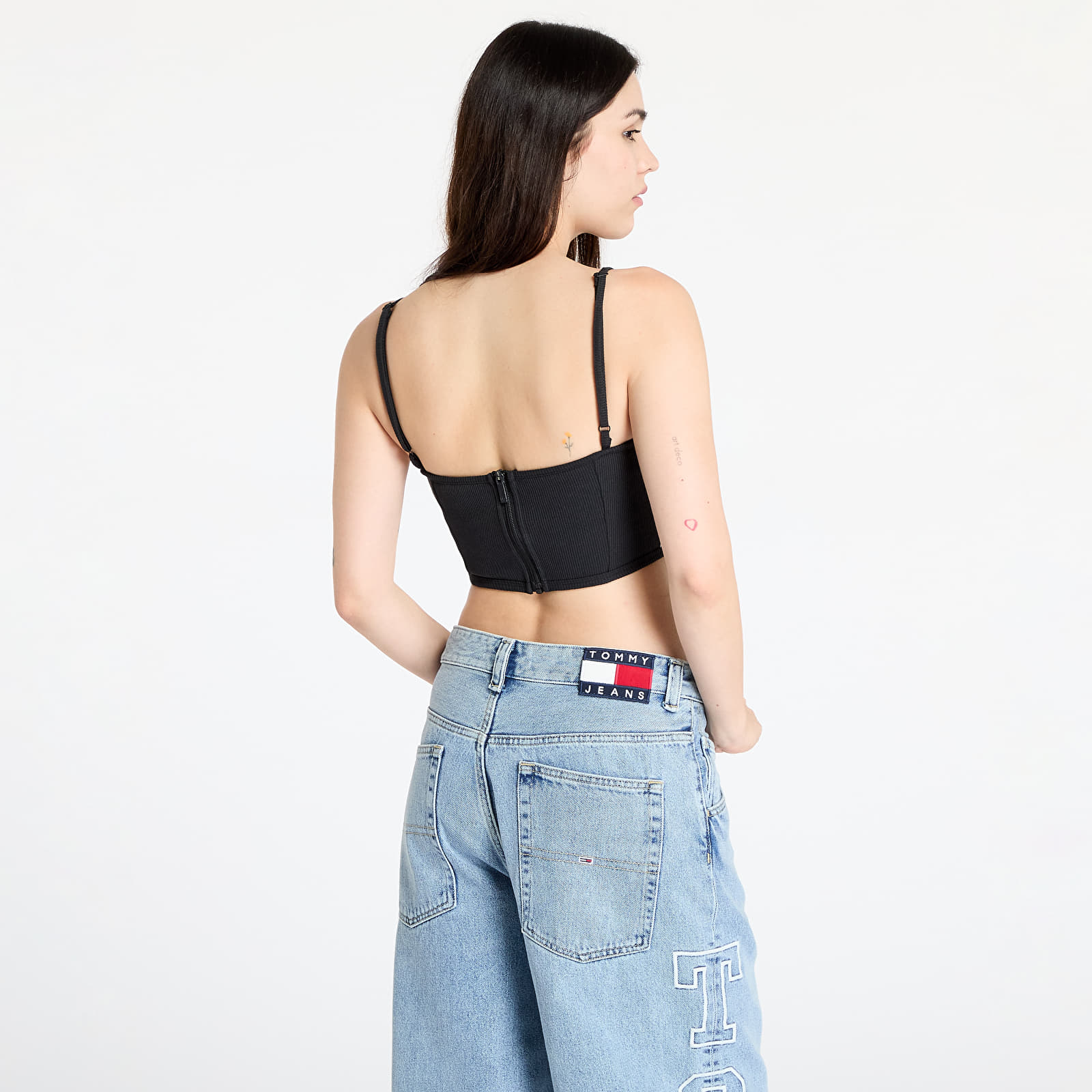 Топове adidas Adicolor 3-Stripes Corset Black