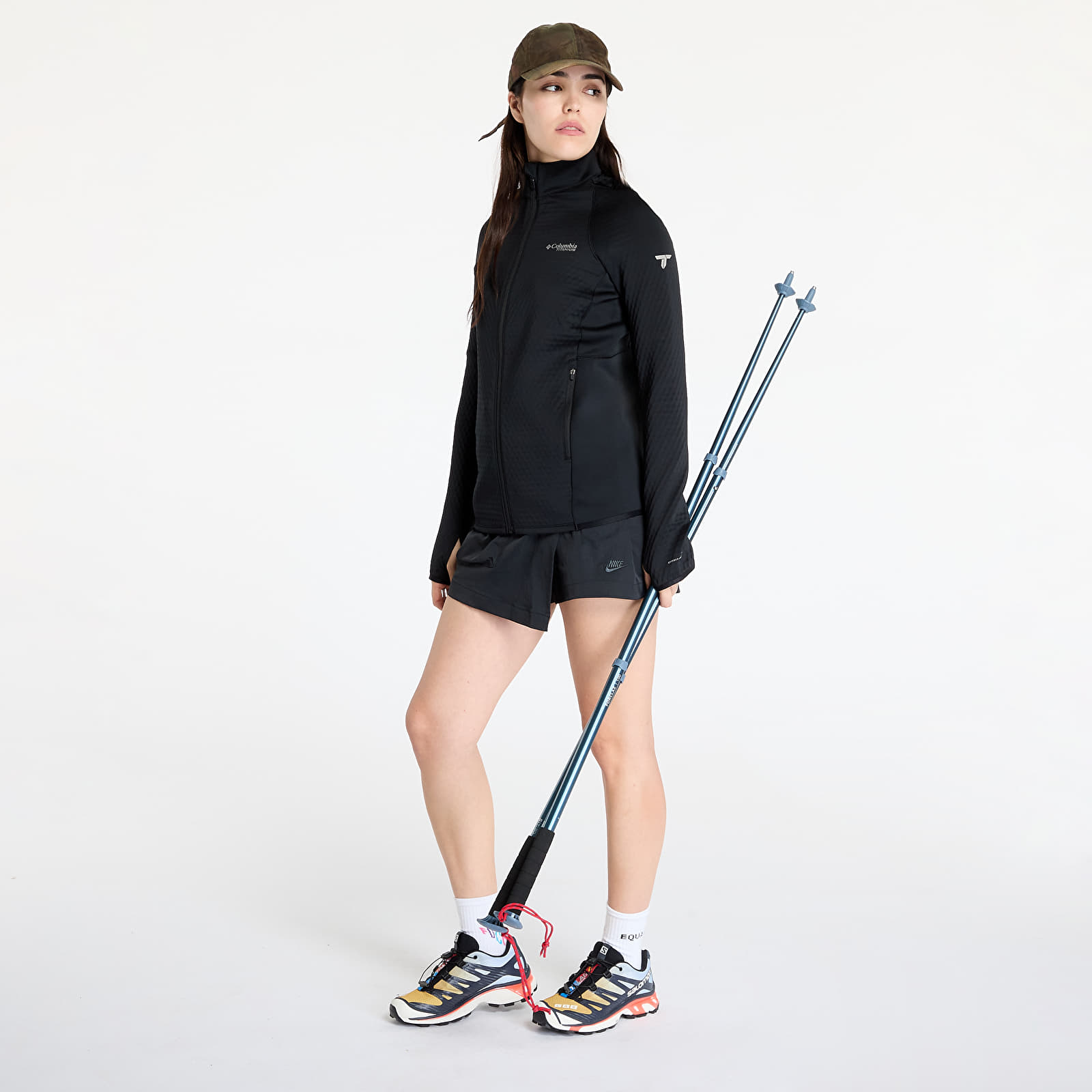 Mikiny Columbia Crystal Leaf™ Omni-Heat™ Helix Full Zip Heat H-Black