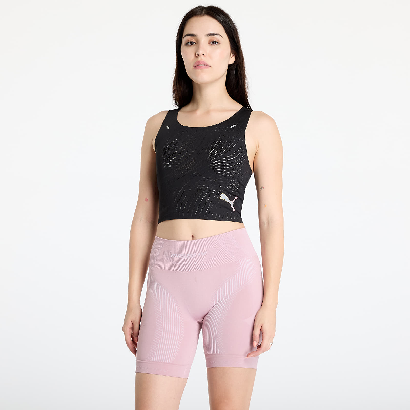 Tank Tops PUMA Run Ultraspun Crop Top W Black