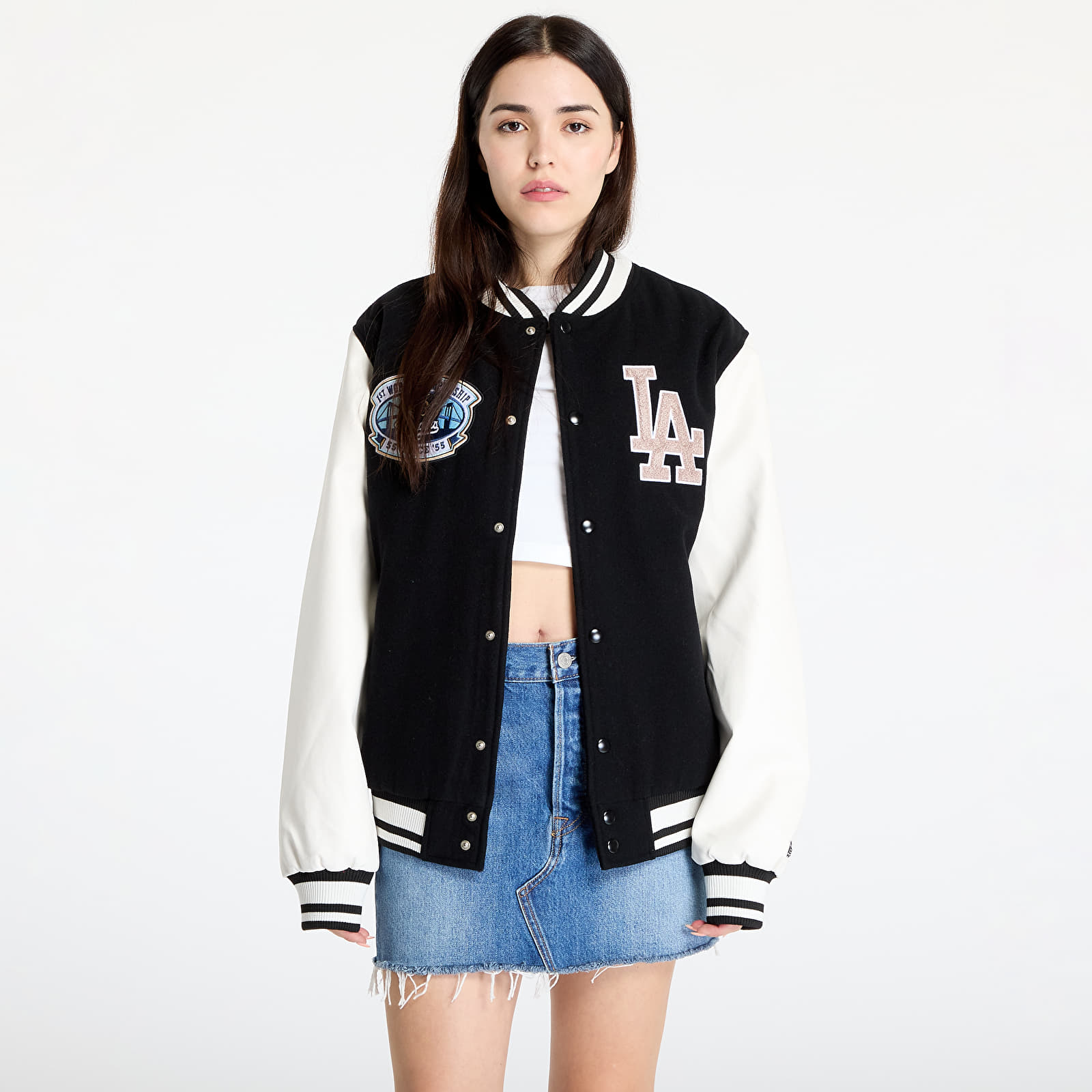 Dodgers bomber jacket womens top