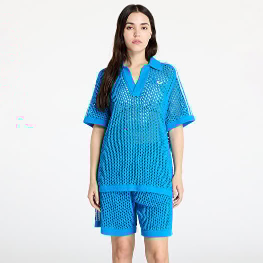 Μπλουζάκι adidas x Clot C Polo UNISEX Brave Blue