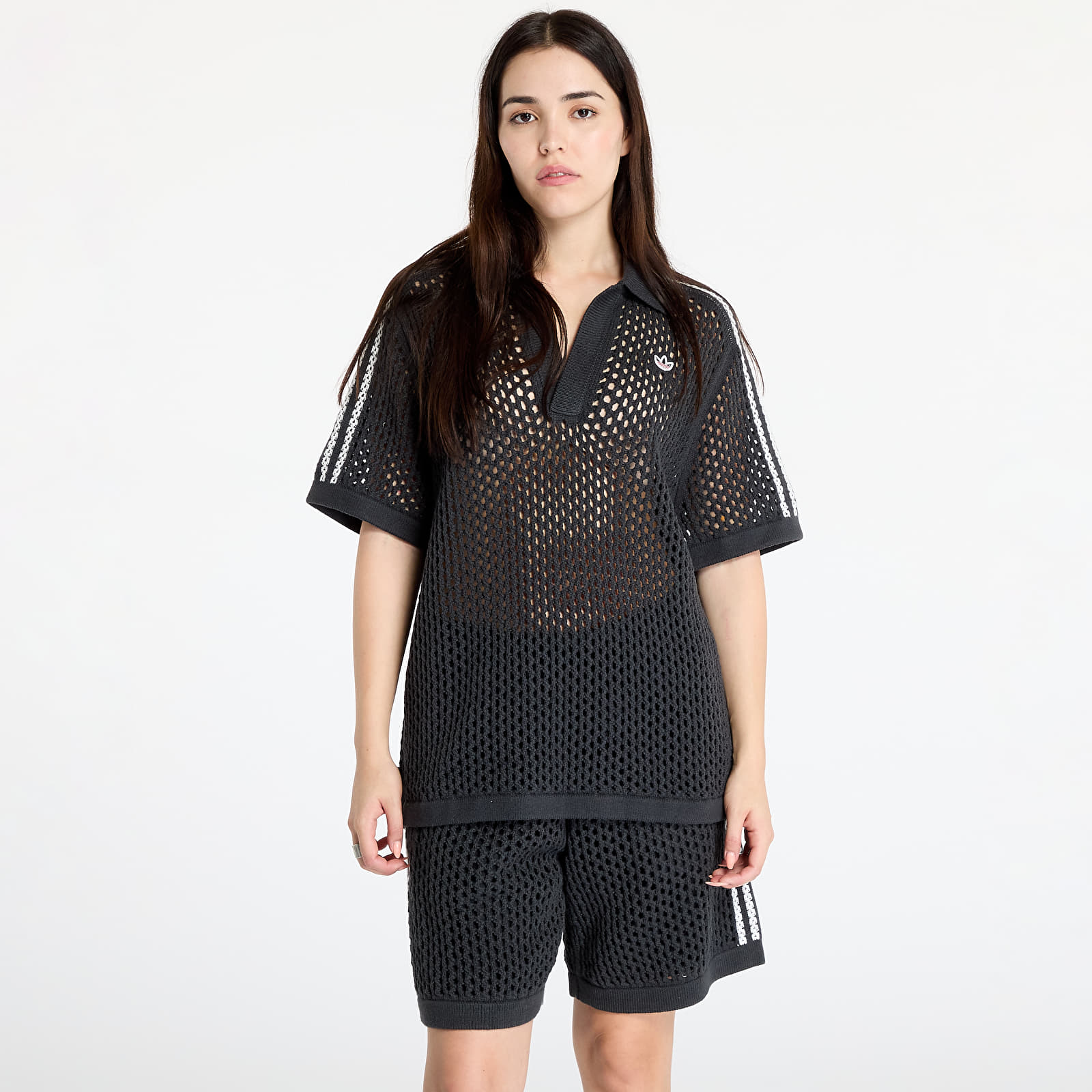 Koszulki adidas x Clot C Polo UNISEX Carbon