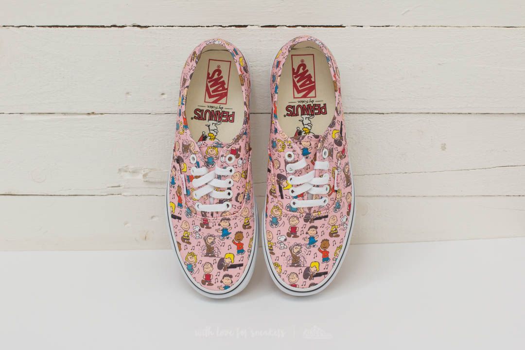 Men s shoes Vans x Peanuts Authentic Dance Party Pink Footshop