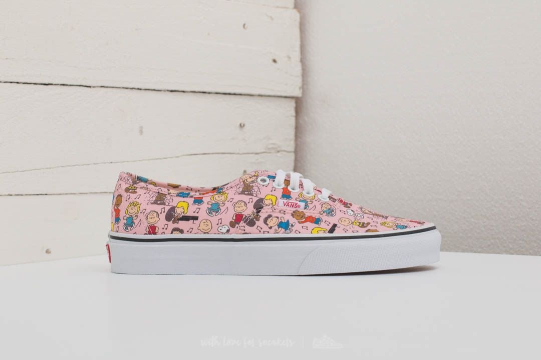Men s shoes Vans x Peanuts Authentic Dance Party Pink Footshop