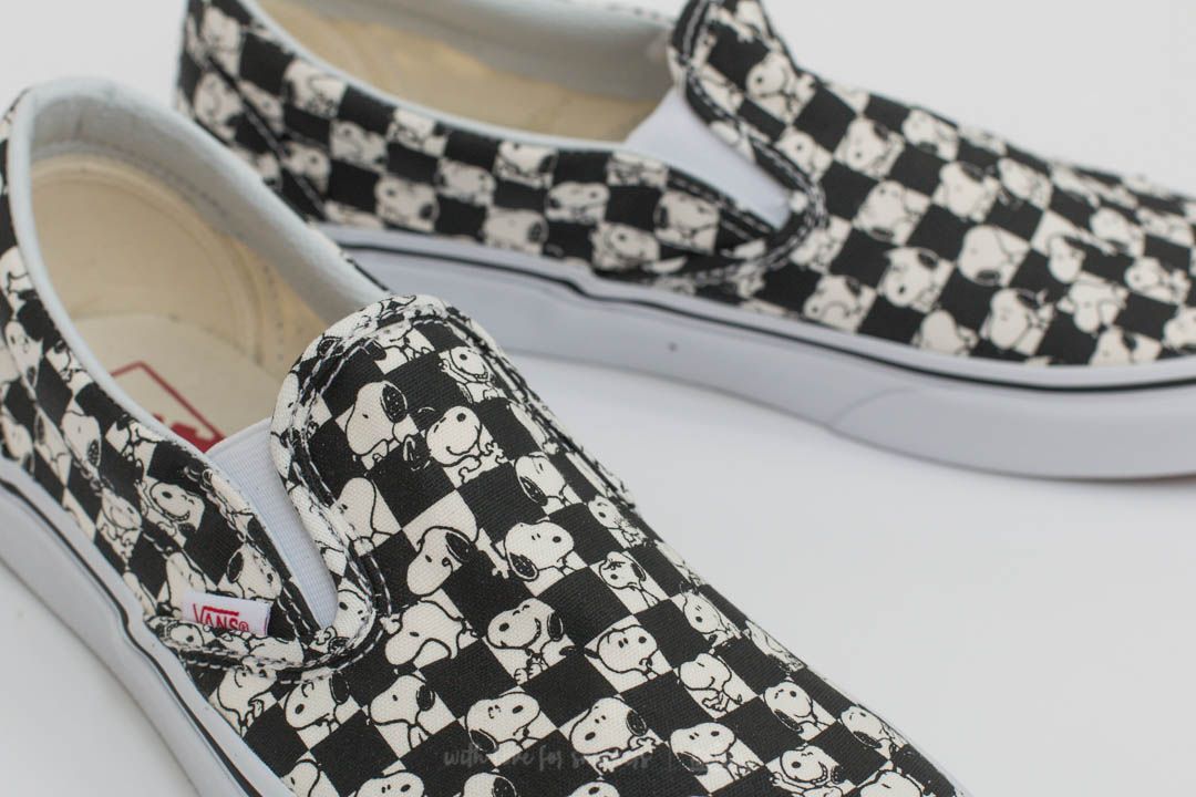 Vans peanuts clearance checkerboard