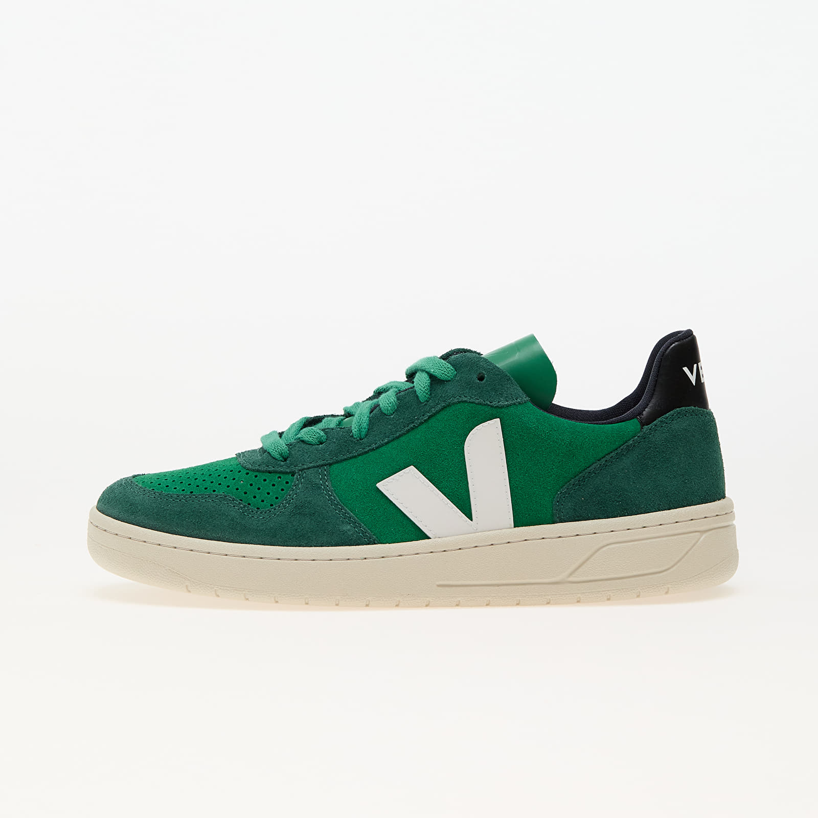 Men's shoes Veja V-10 Emeraude_Pierre_Black