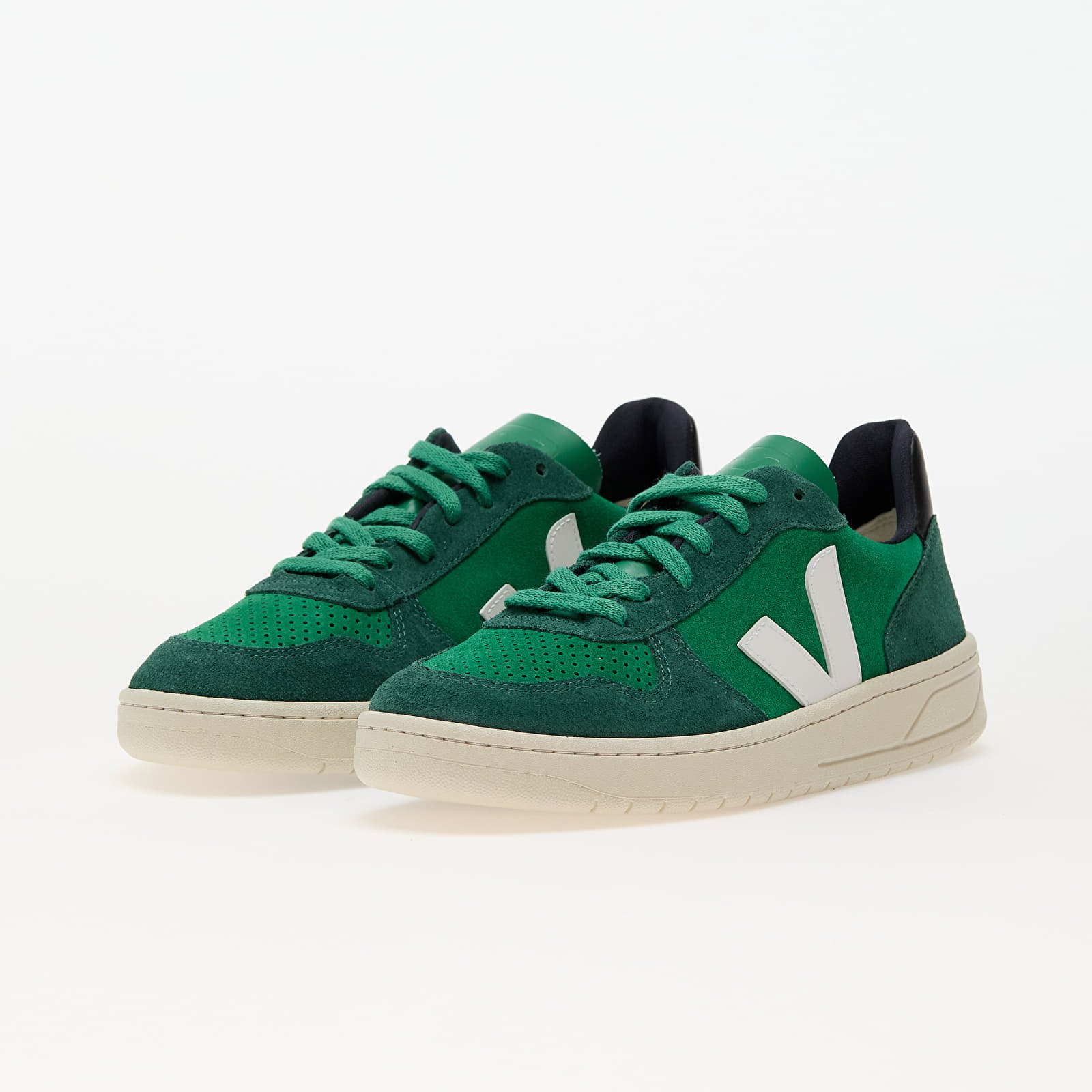 Men's shoes Veja V-10 Emeraude_Pierre_Black