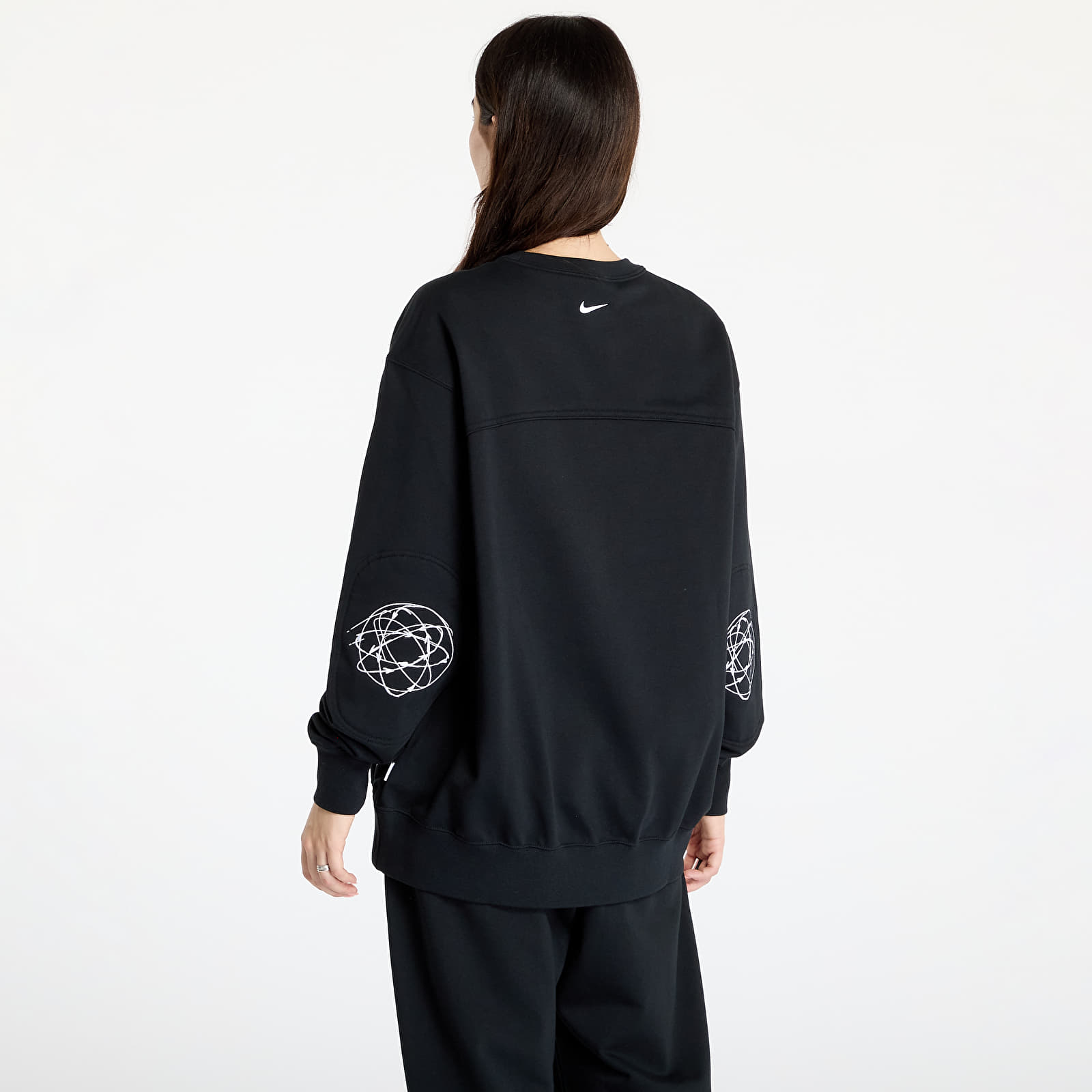 Női kapucnis pulcsik Nike Women's Sportswear Breaking Loose French Terry Top Black