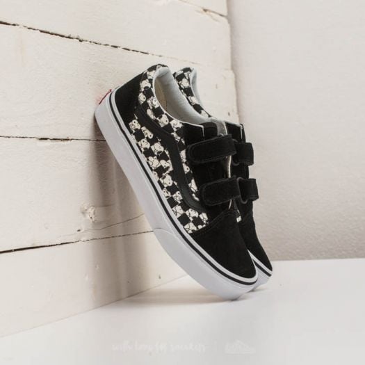 Vans x store peanuts checkerboard