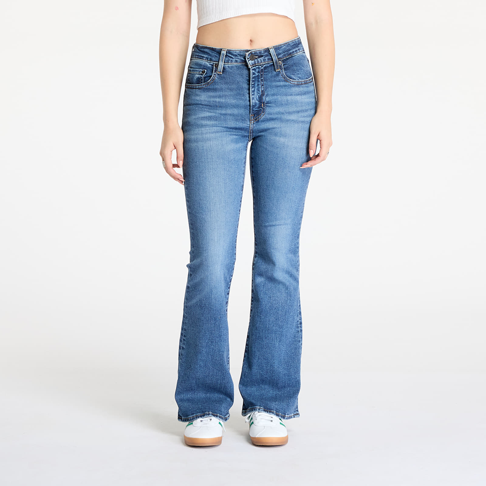 Damebukser Levi's® 726™ High Rise Flare Jeans Blue