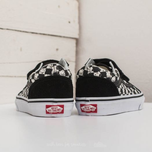 Vans x store peanuts checkerboard