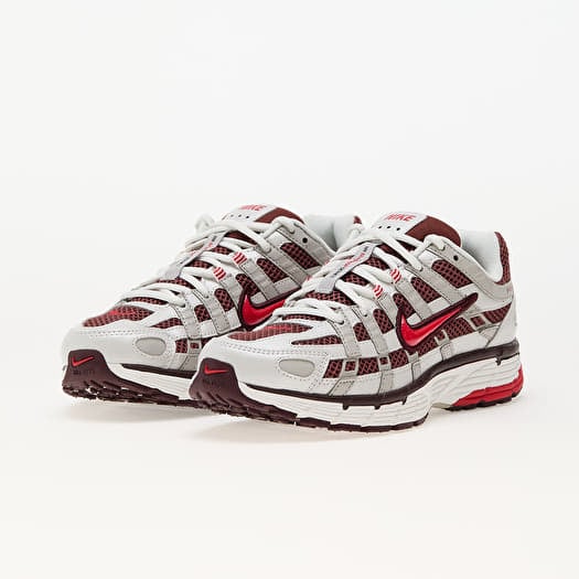 Women's shoes Nike W P-6000 Mtlc Summit Wht/ Fire Red-Dark
