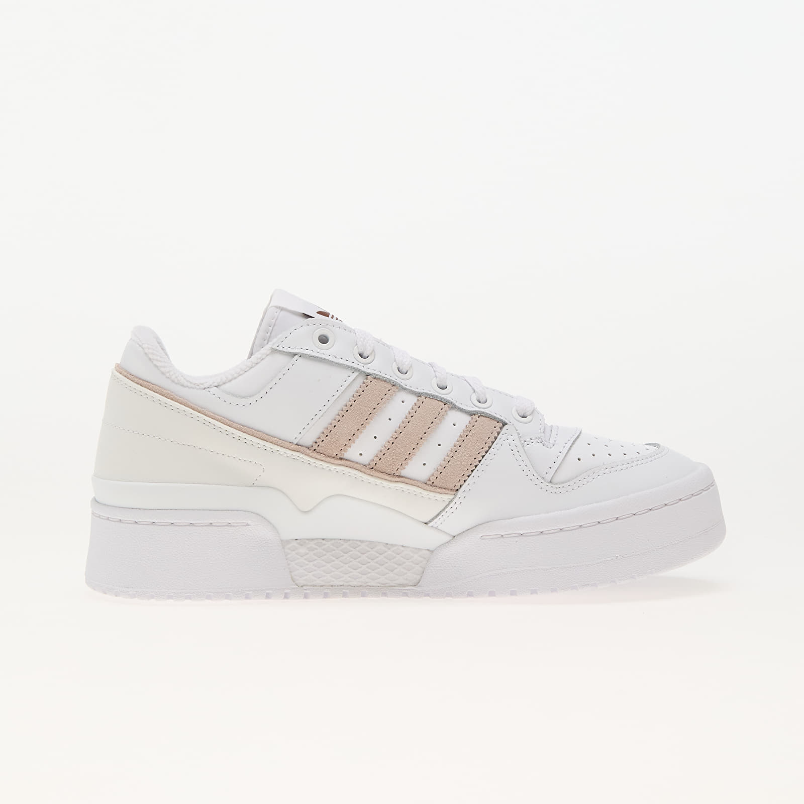 Women's shoes adidas Forum Bold Stripes W Ftw White/ Wonder Taupe/ Preloved Brown