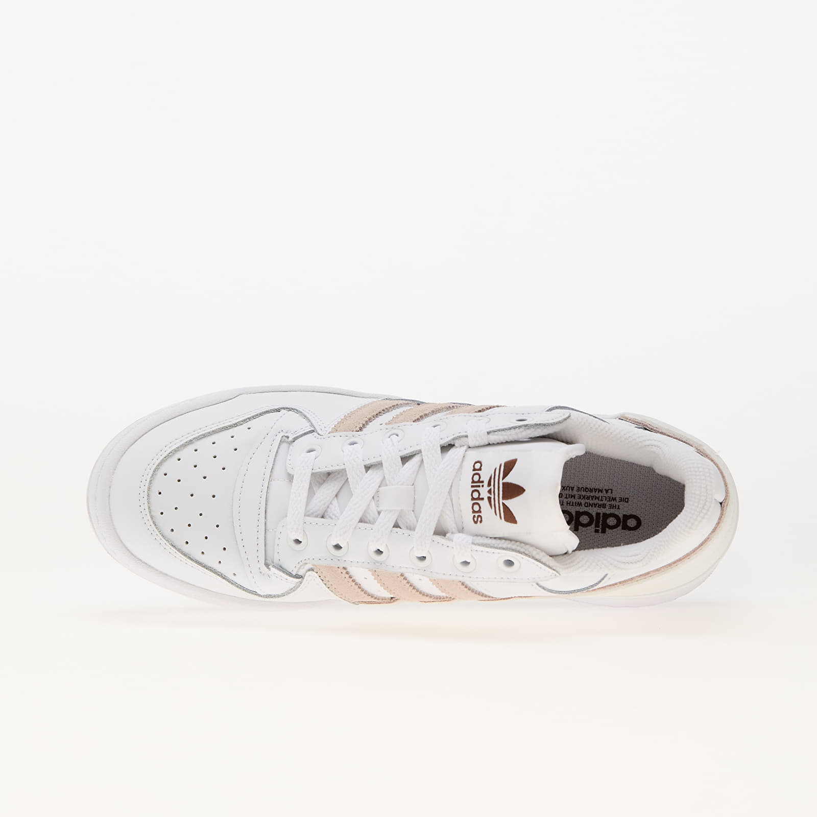 Women's shoes adidas Forum Bold Stripes W Ftw White/ Wonder Taupe/ Preloved Brown